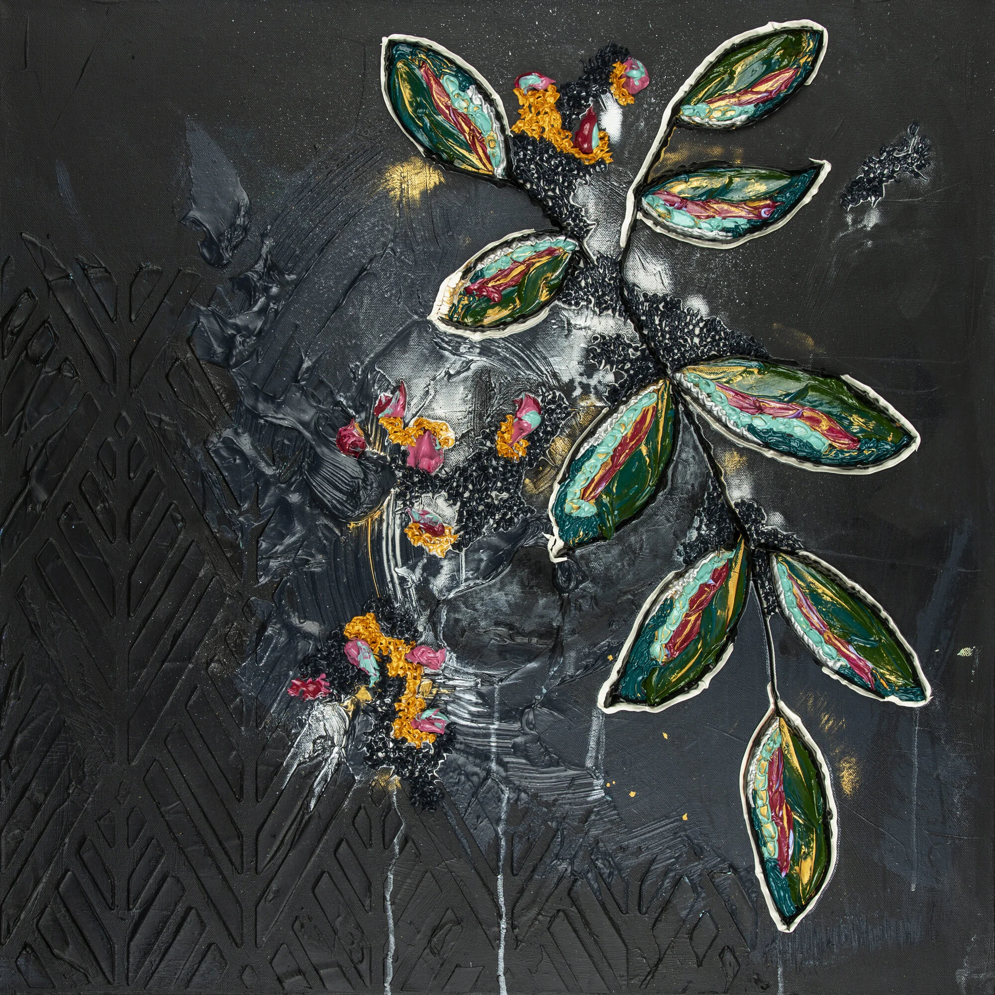 Night, 30" x 30" — SOLD (Copy)