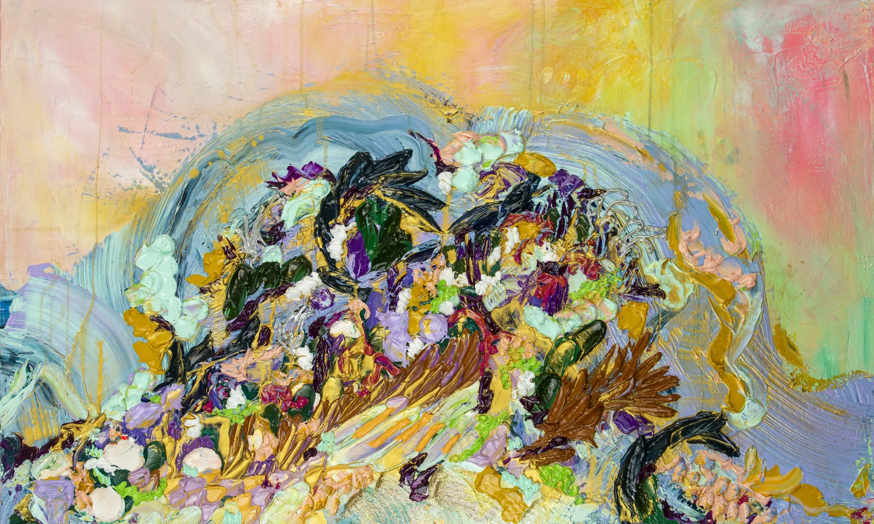 Escaped, 30" x 60" — SOLD (Copy)