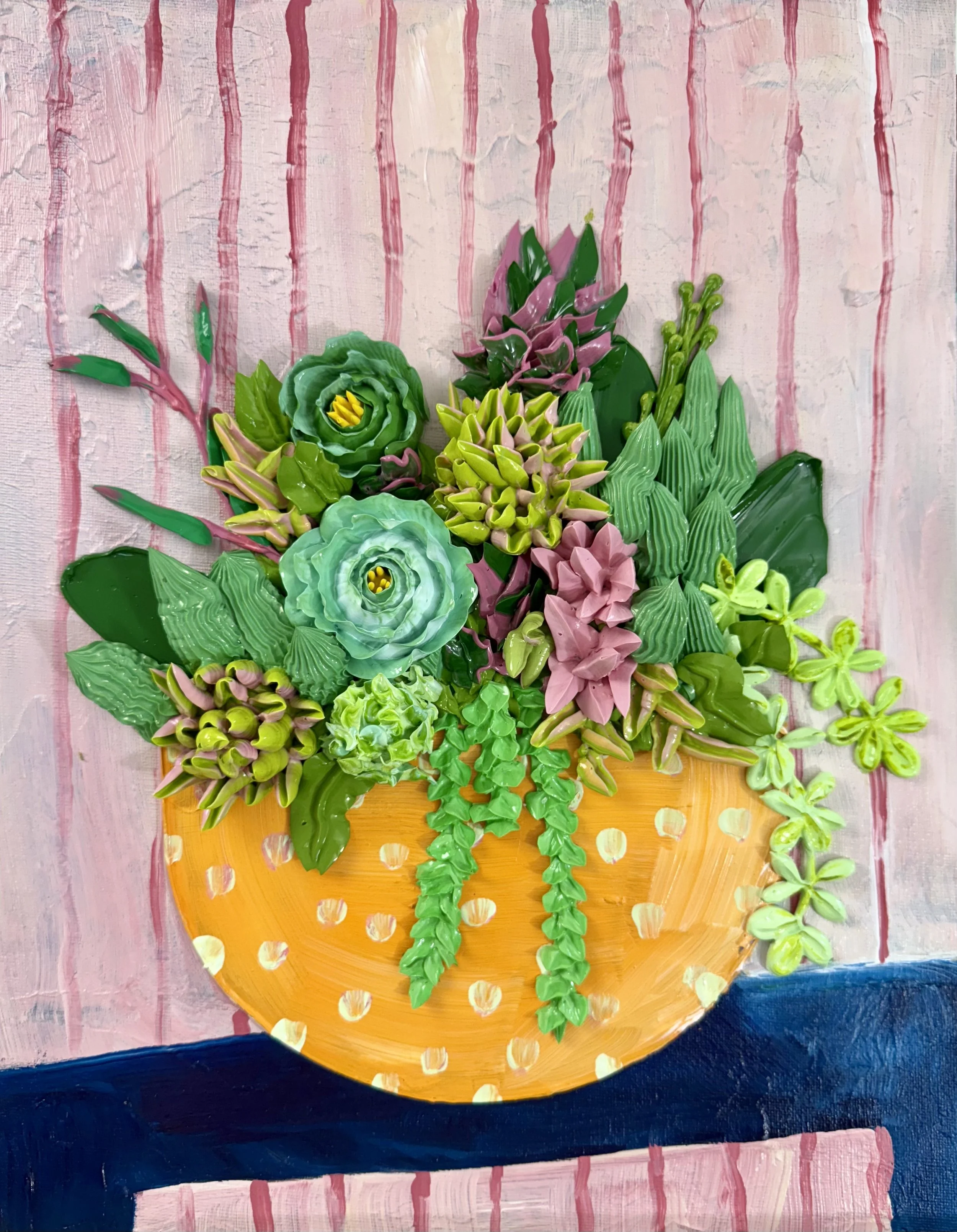 Succulent Painting Class at ARTSCO
