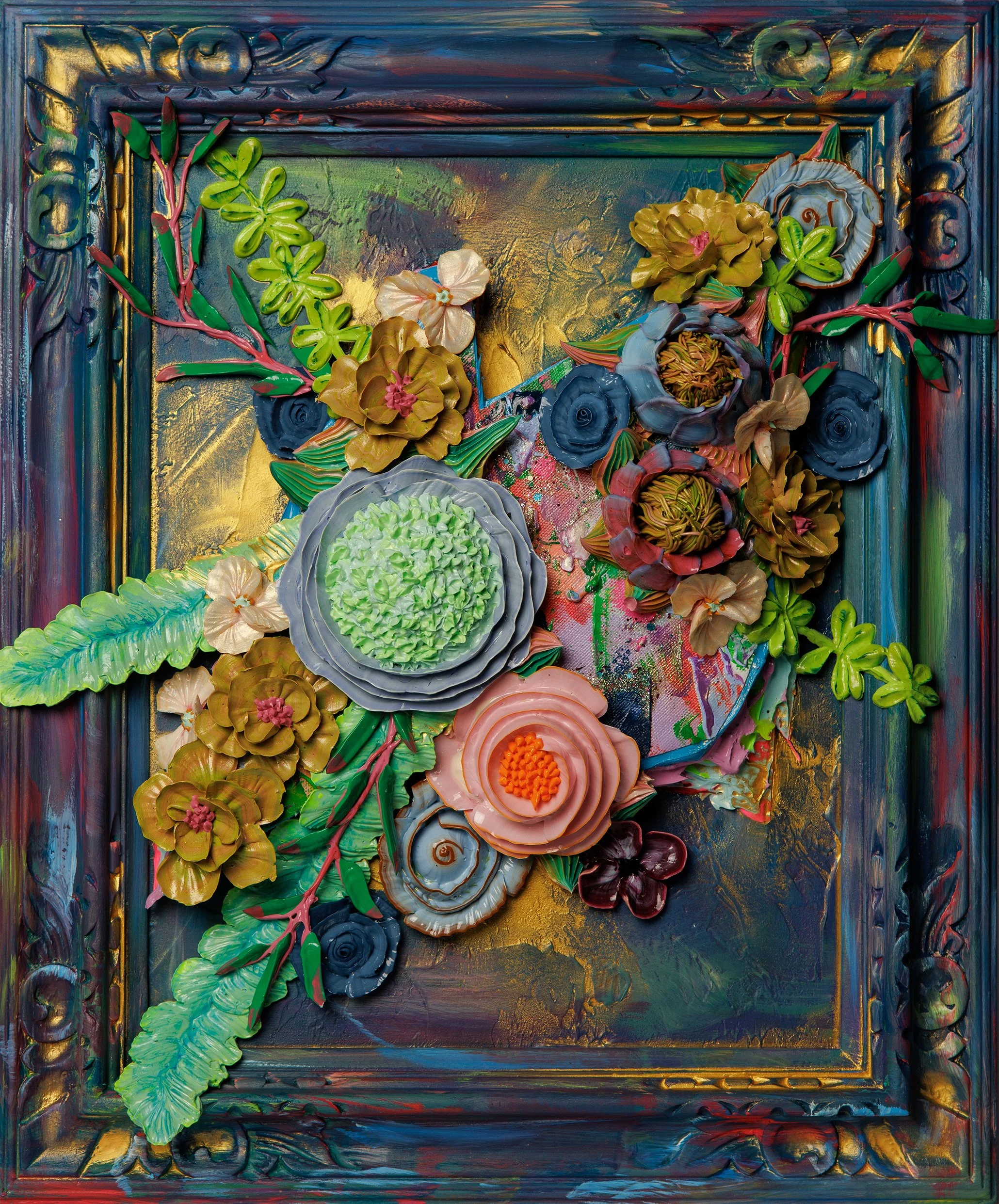 Blue Framed Floral
$420