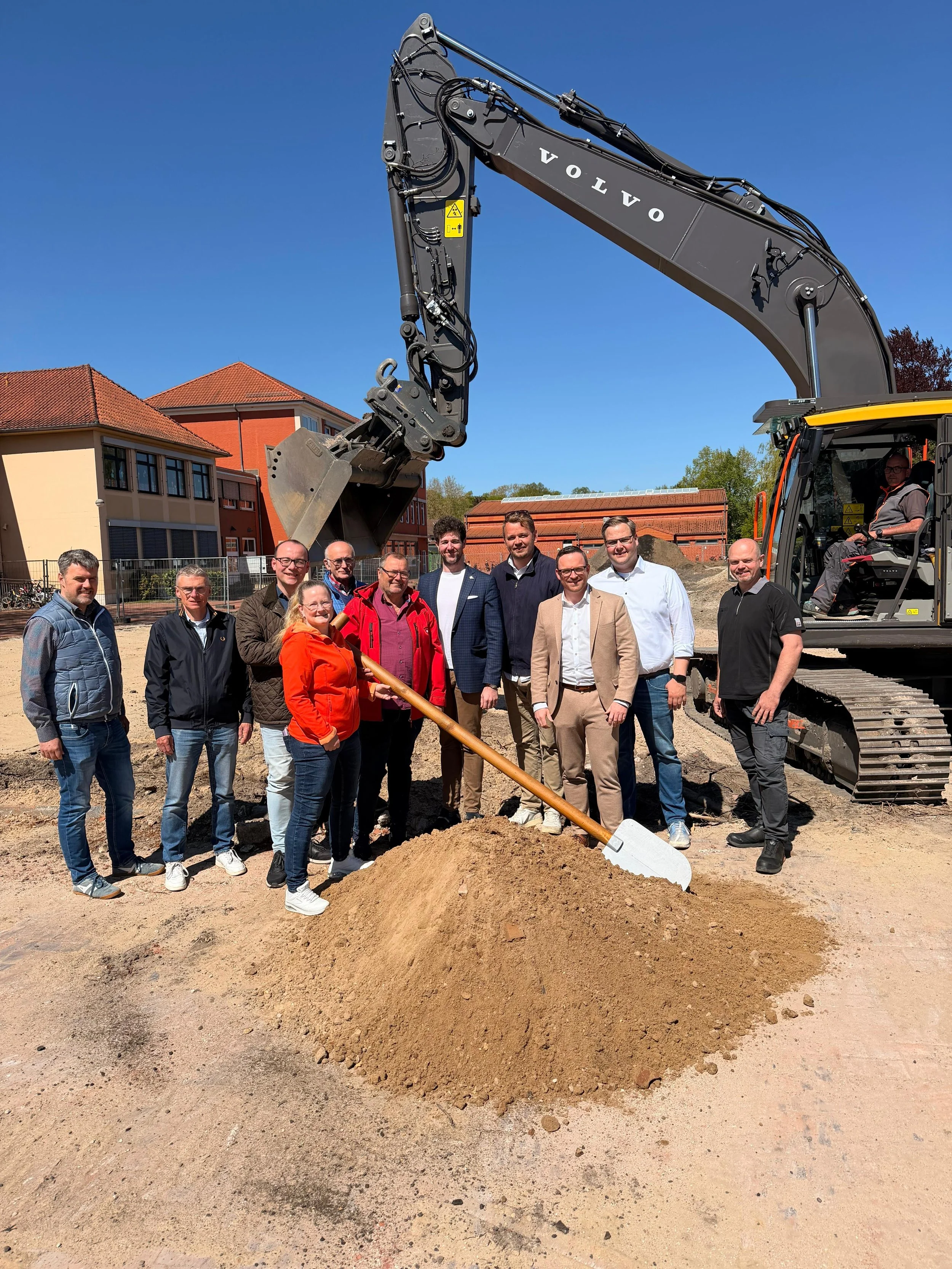 Spatenstich Hindenburgschule