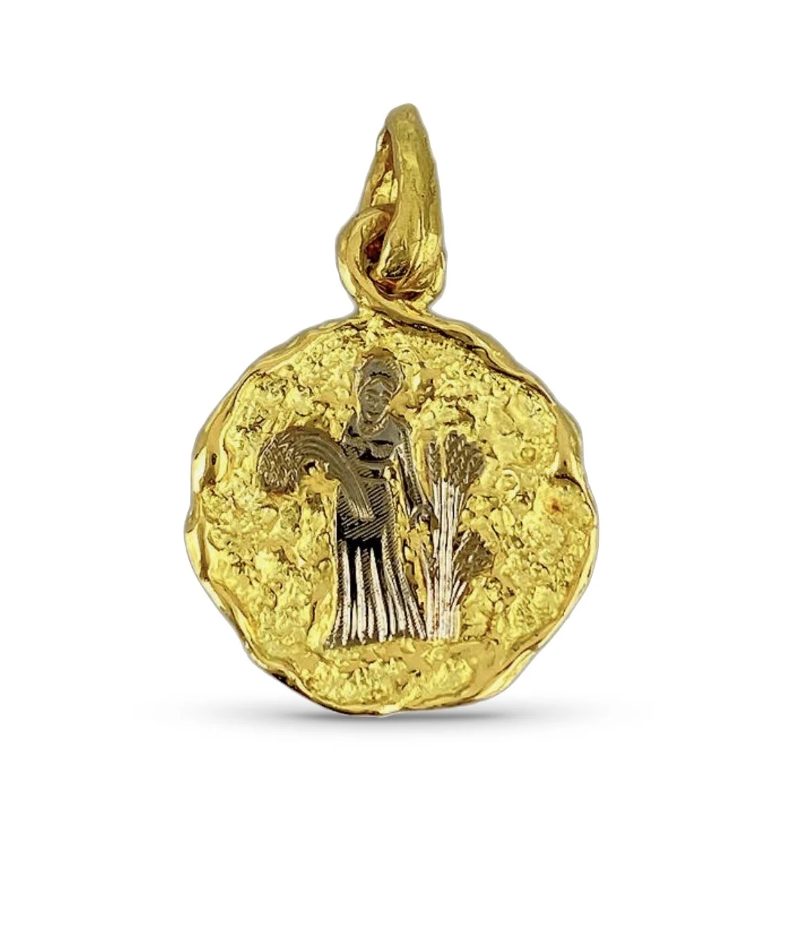 Gold 'Zodiac Virgo' pendant, by Chaumet
