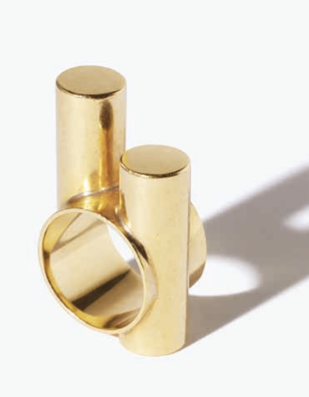 'Orgue' ring, gold, design created in 1970, dinh van, Cartier