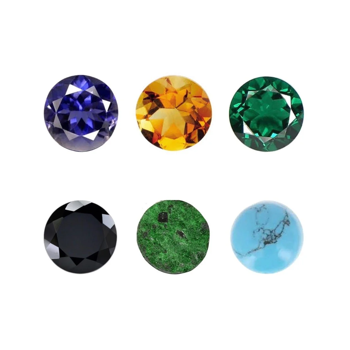 A little gemology puzzle : These gems follow an old tradition, the acrostic alphabet, where each stone stands for the first letter of its name. Put together, they spell a word. Just a historical code, and a modern exercise. Can you decode what it say