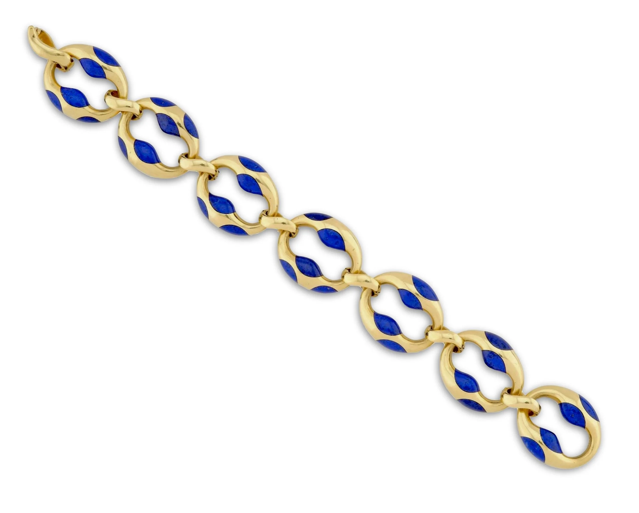 Lapis lazuli and gold bracelet, by Angela Cummings for Tiffany & co.