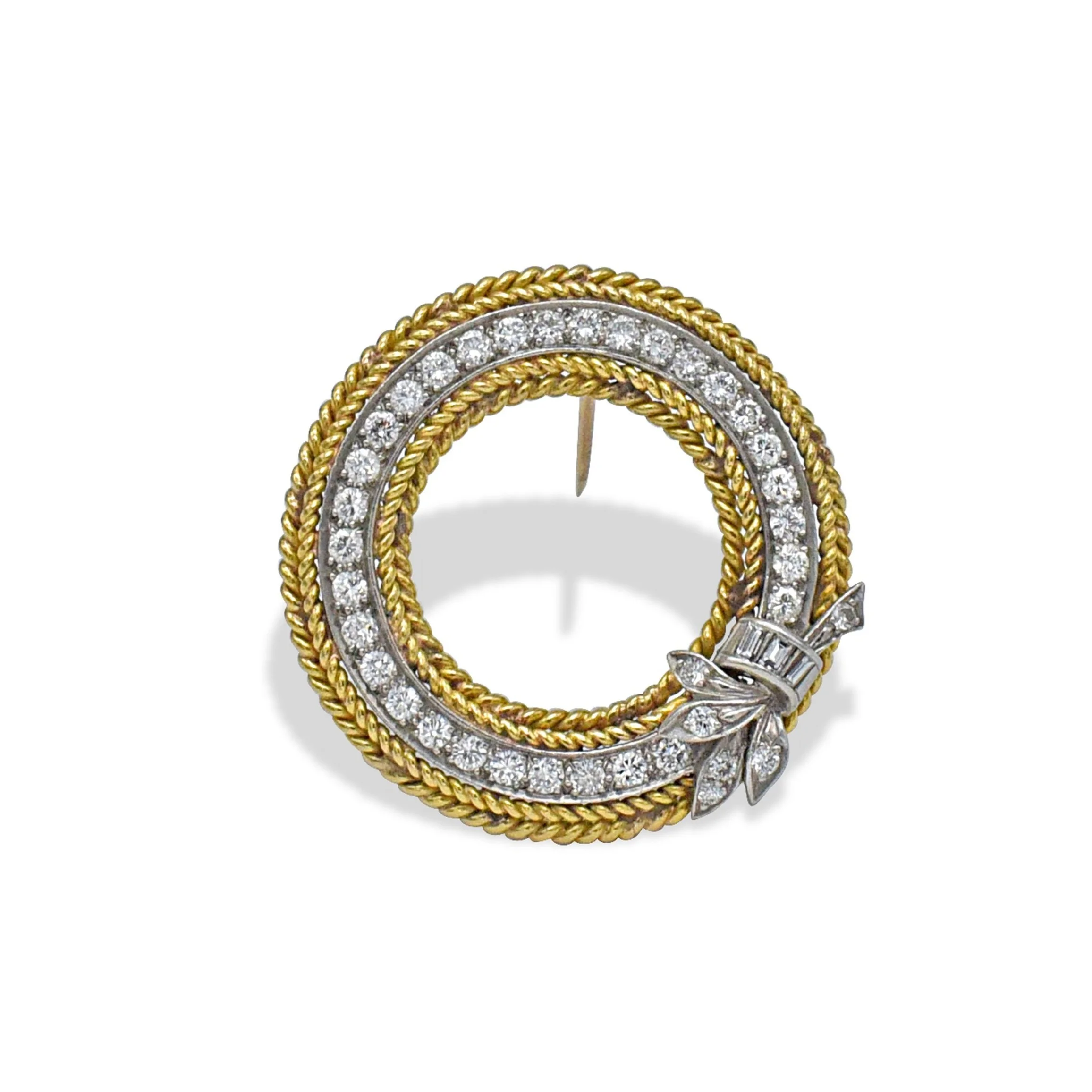 Circle brooch, by Tiffany and Co.