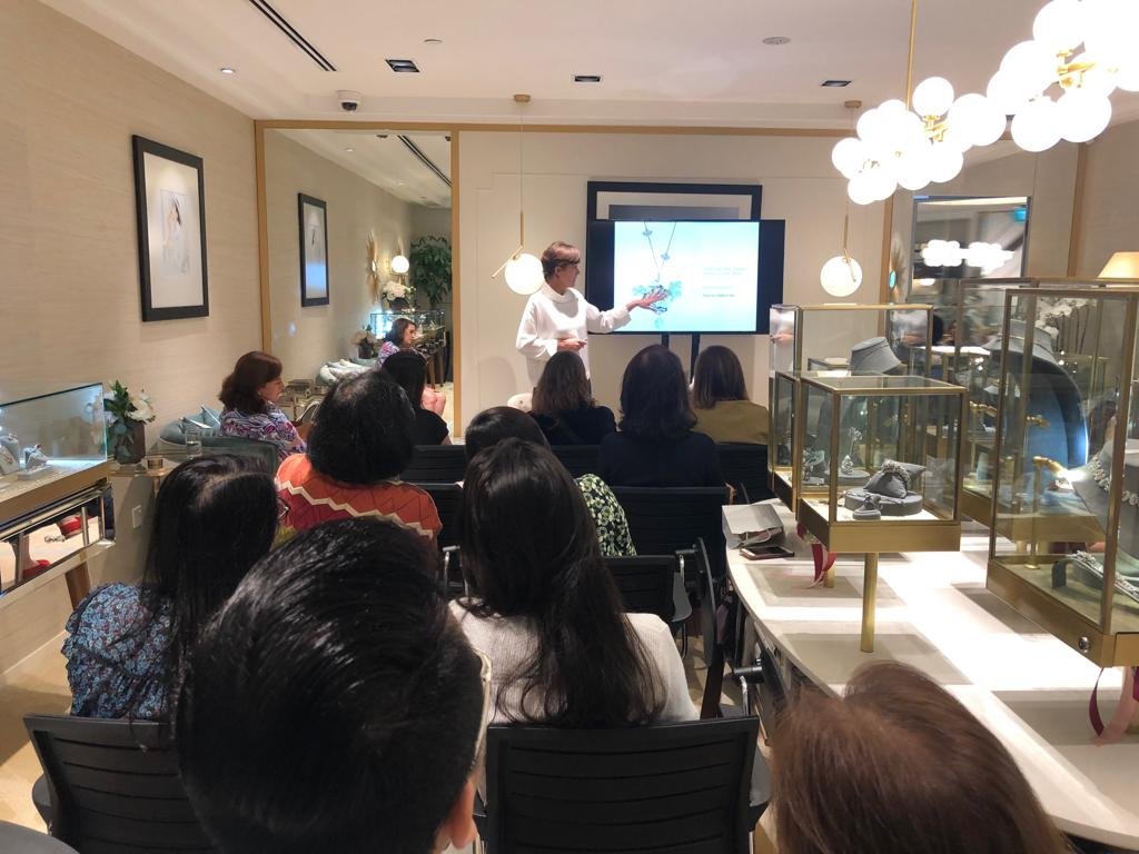 Lecture series at the 'Revival Jewels' gallery in Singapore