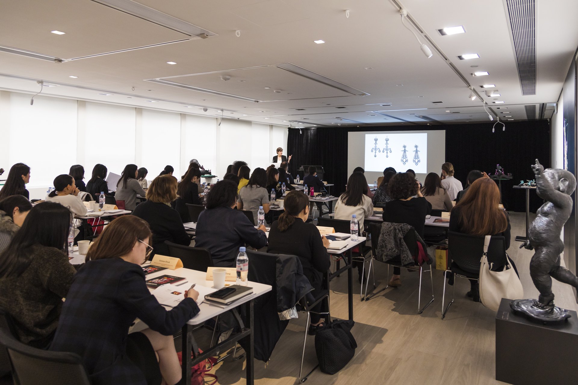 Masterclass with Wallace Chan in Hong Kong for Christie's Education