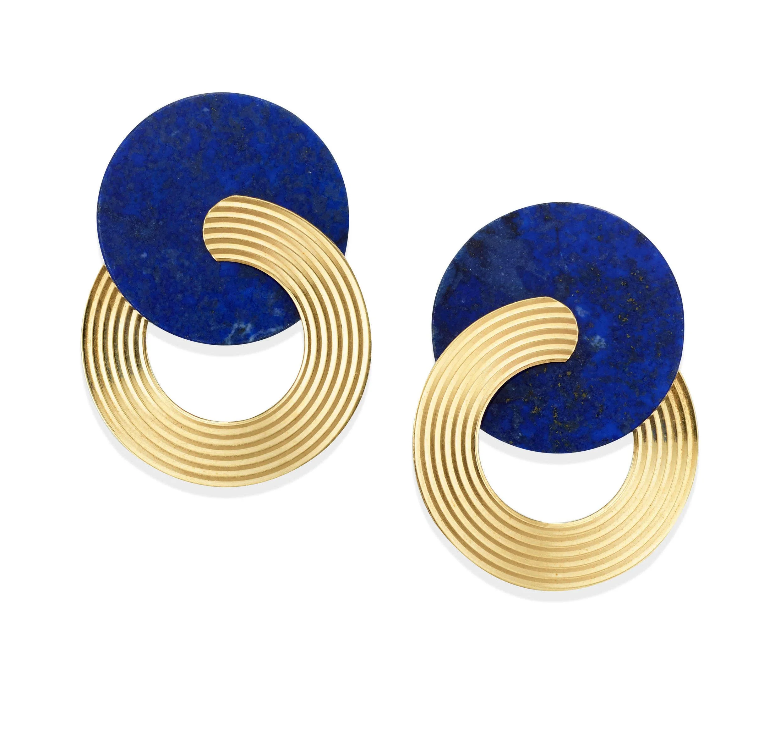 Lapis earrings, by Peter Brams Design
