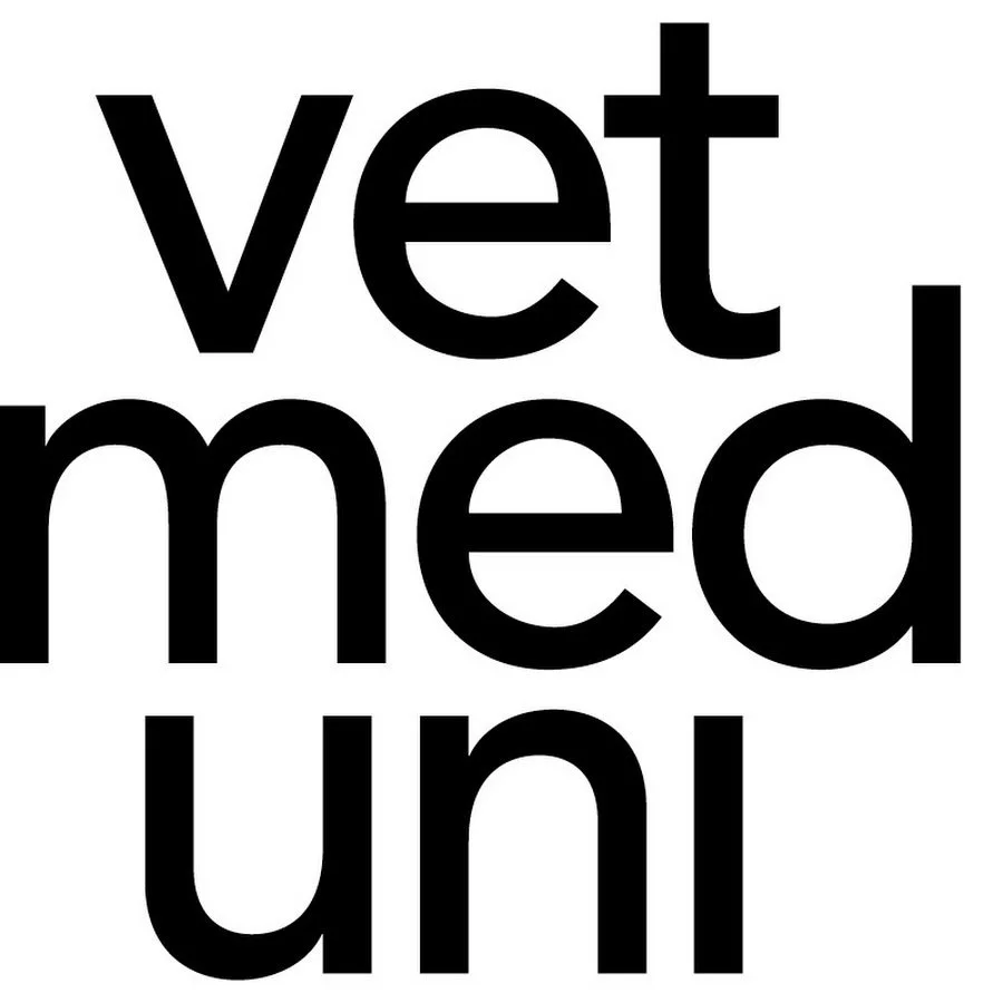 Schwarzer Text auf weißem Hintergrund: 'vet med uni' in großen Buchstaben
