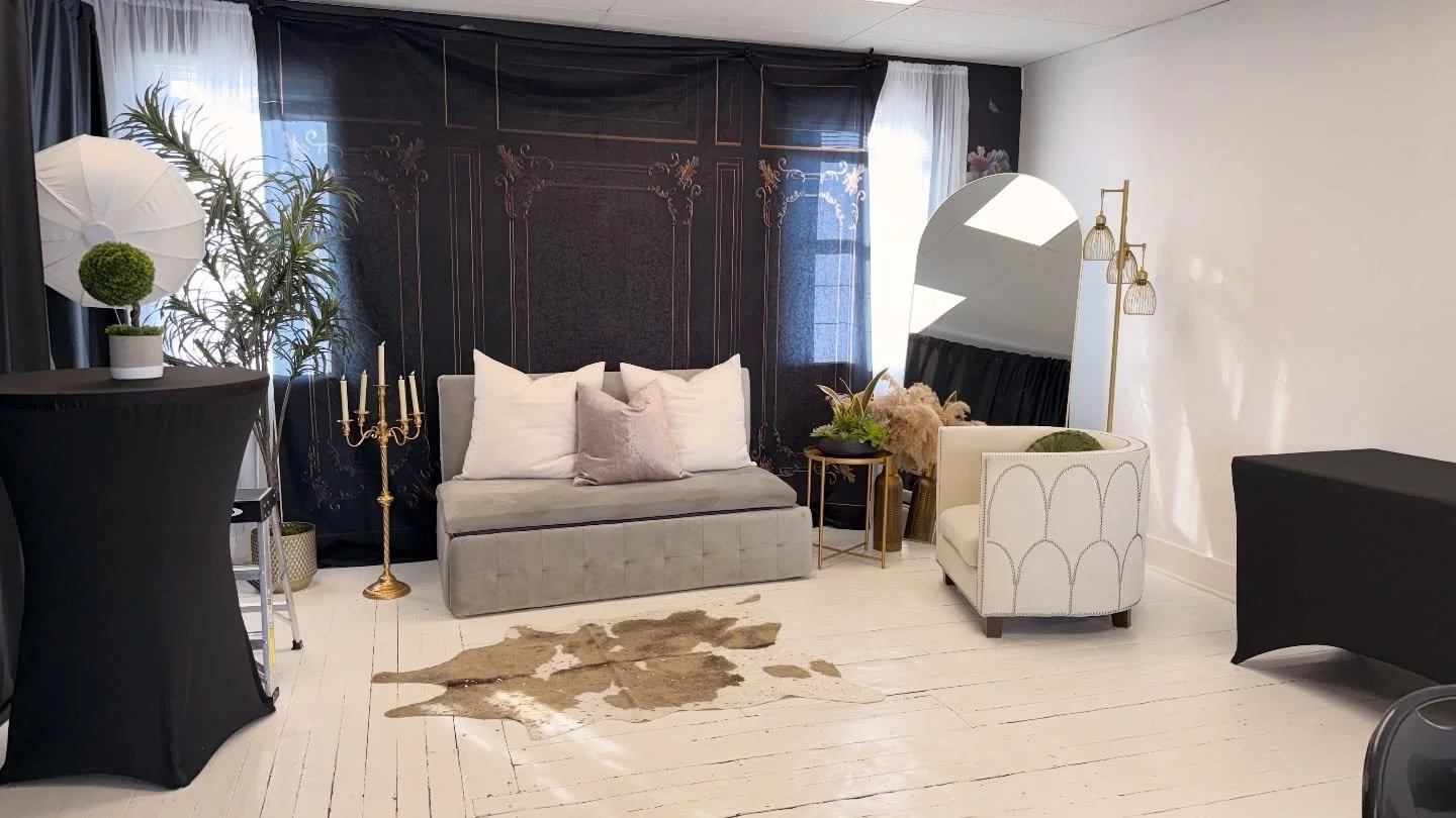 Sneak peek of tonight&rsquo;s Reputation event setup 👀
Simple base, custom backdrop, and a whole lot of anticipation. Counting down until Charlotte of @cmcf turns this space into a full TSwift moment.

#CatalystCreativeStudio #ReputationNight #Event