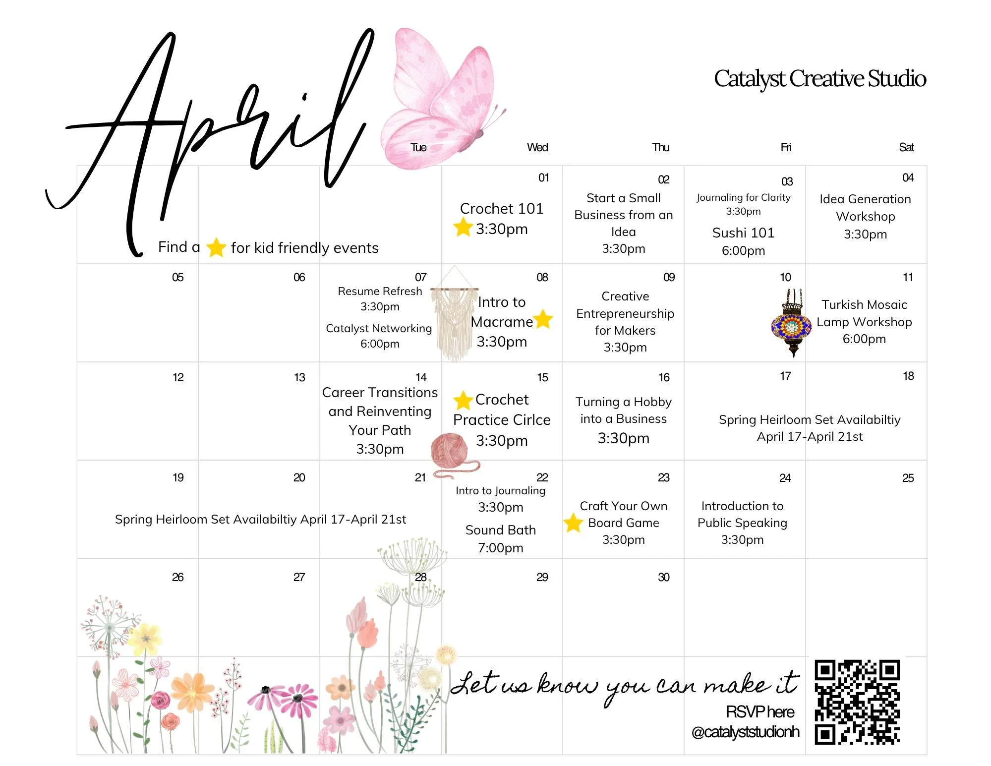 April at Catalyst is about trying something new&hellip; without pressure 🤍

Not everything has to turn into a business.
Not everything has to be perfect.
Sometimes you just need a space to show up, create, and see what happens.

This month, we&rsquo