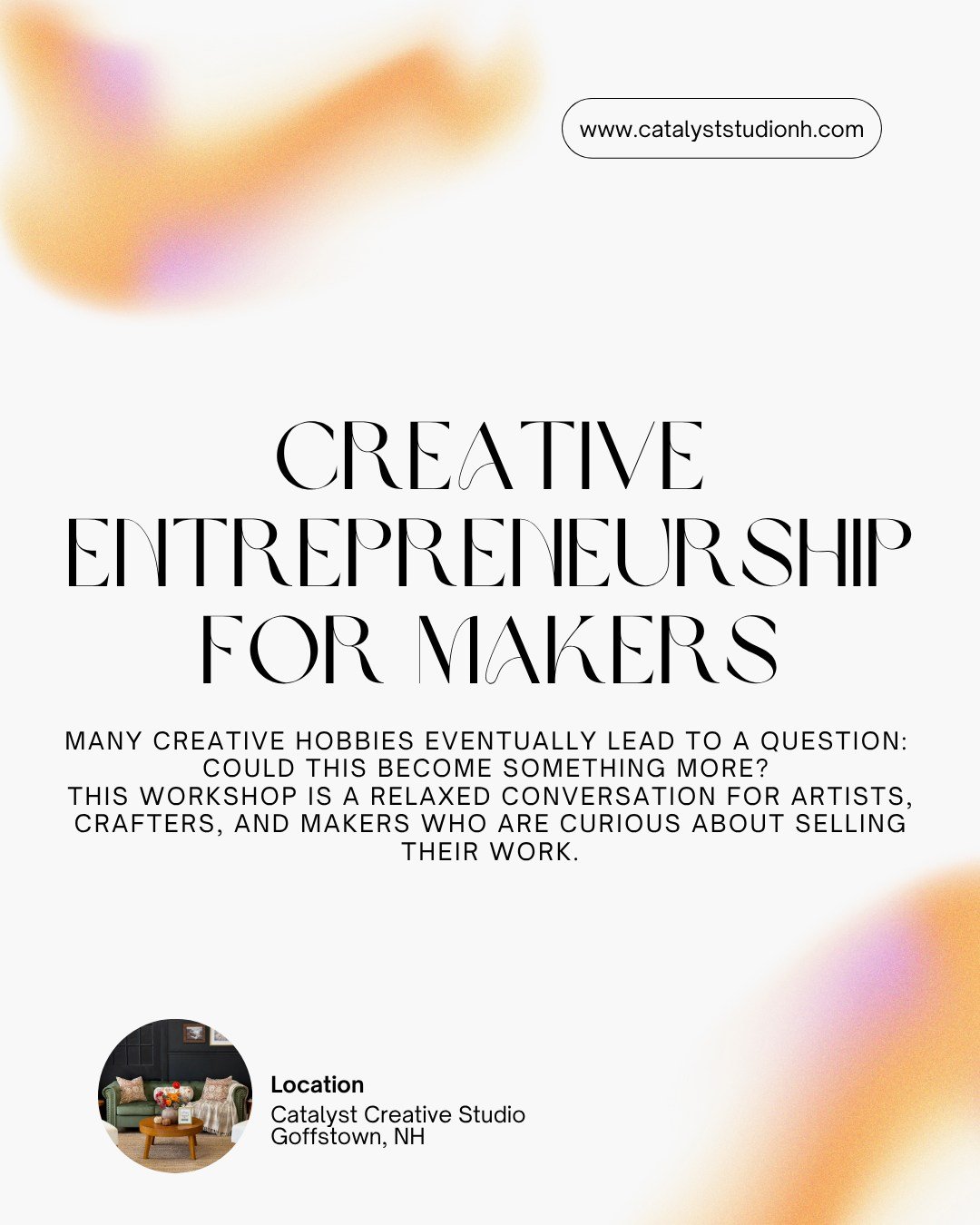 At some point, every creative hobby turns into the question&hellip;
could this be something more?

If you&rsquo;ve been making, creating, or crafting and wondering what it would look like to actually sell your work, this is your space to explore it w