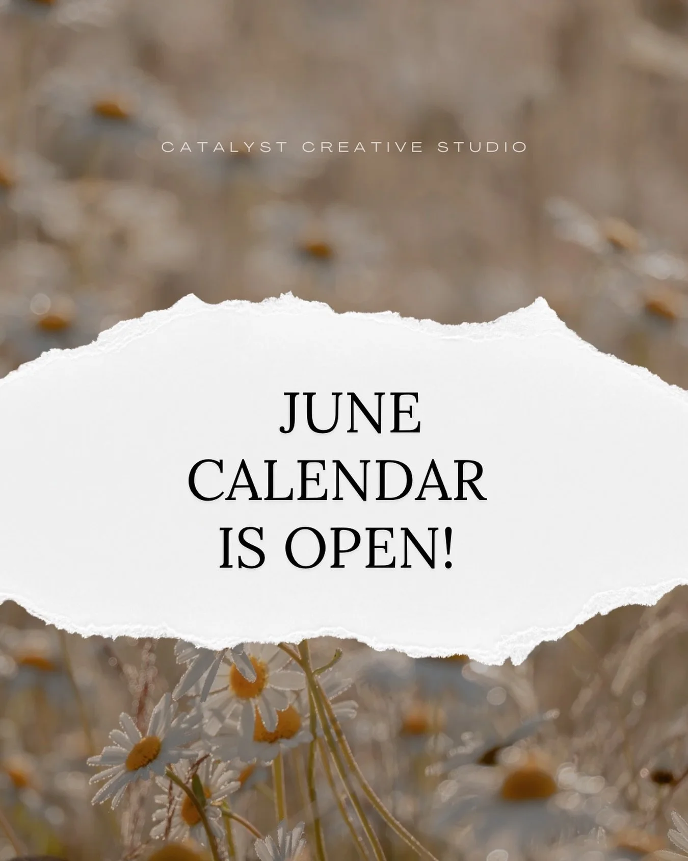 June workshop bookings close on the 15th and this is your sign to stop sitting on the idea of hosting! 

If you&rsquo;ve been thinking about hosting something at Catalyst&hellip; this is the time. Whether you&rsquo;re launching a new offering, buildi