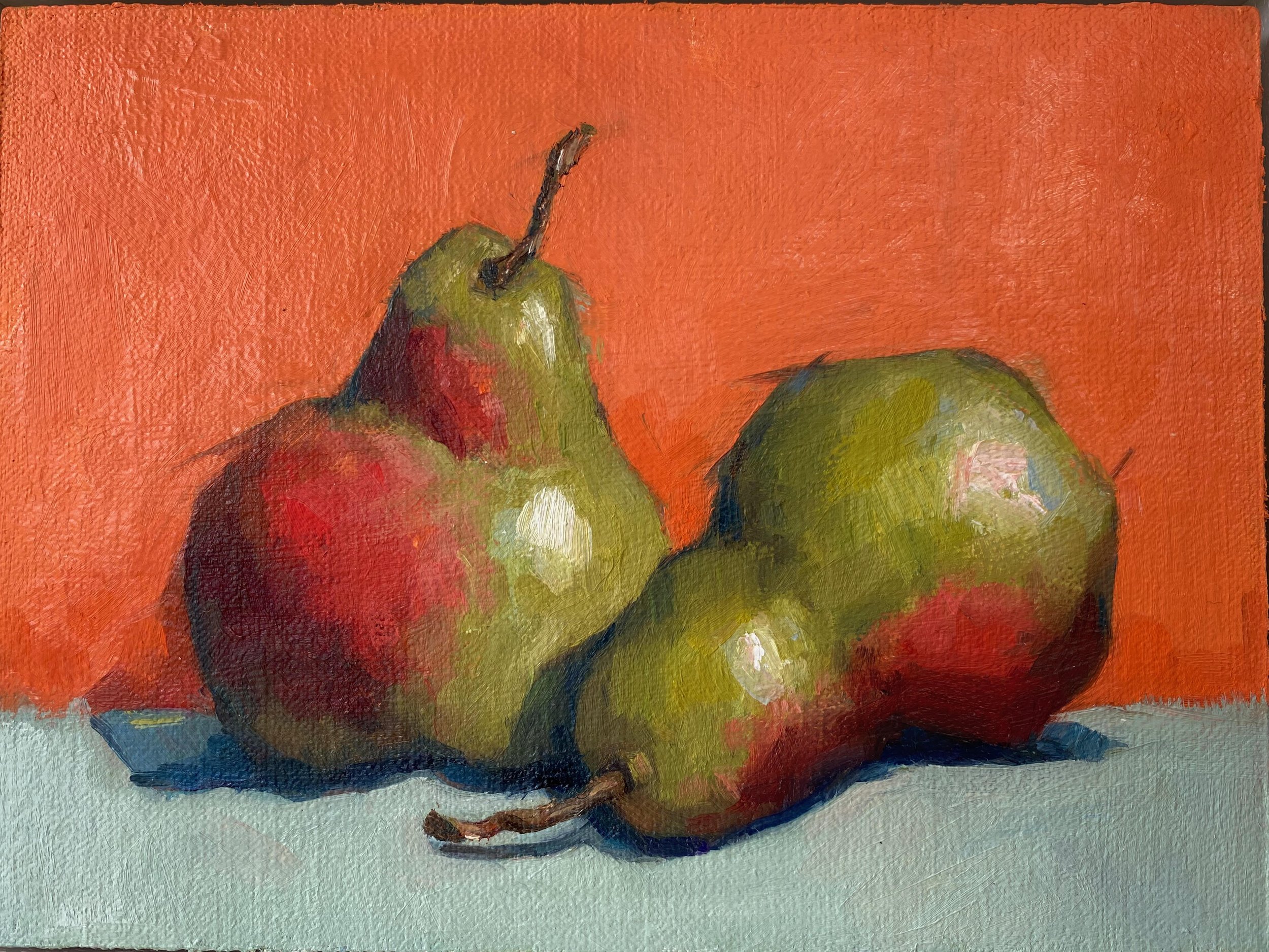 013. Elizabeth Pybus Sutton, TWO PEARS II