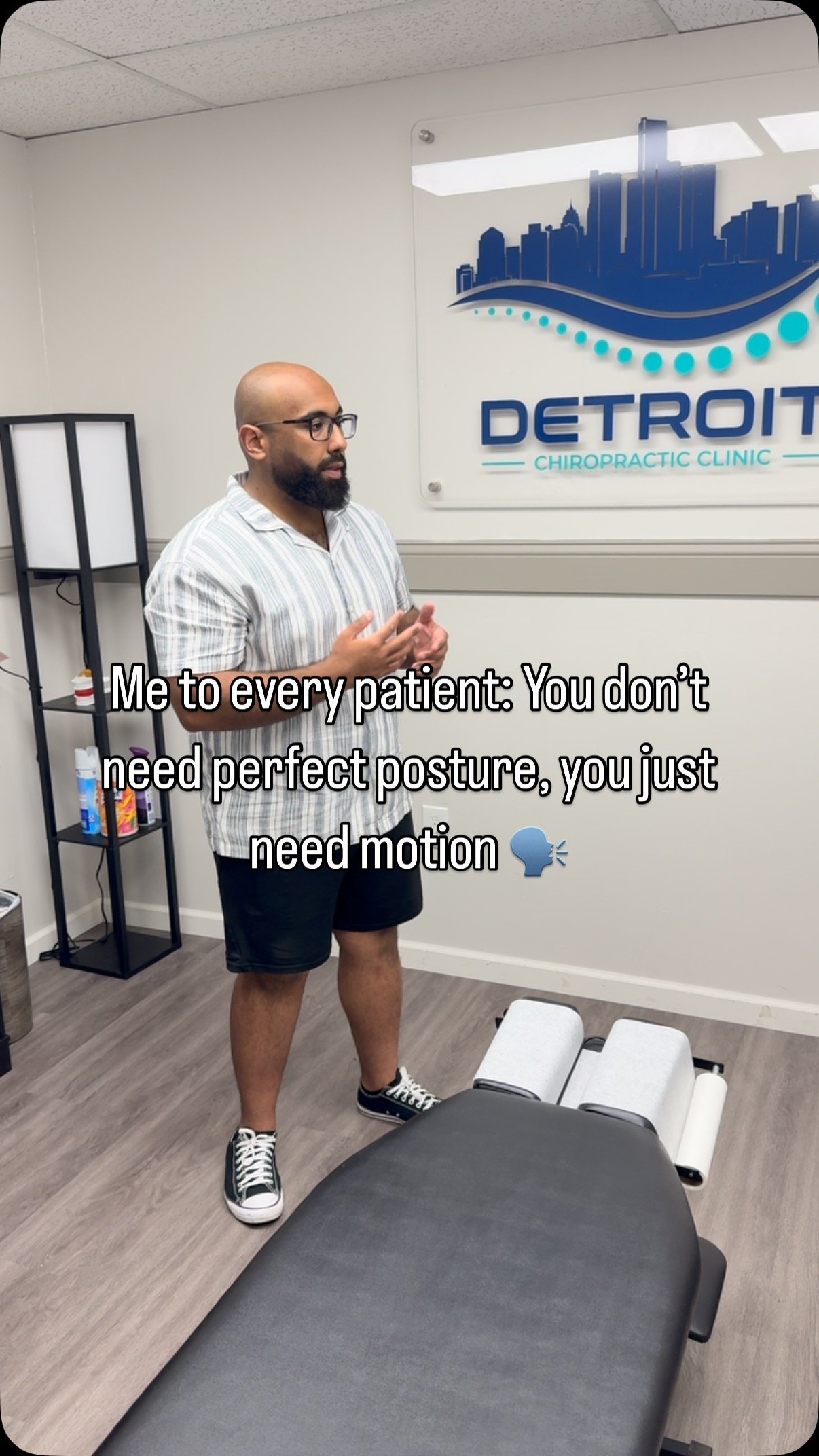 If you have a very sedentary job, the key isn’t finding the perfect posture. It’s to switch positions or just get up and take a short walk to avoid your muscles from being overused in any certain position.
#fy #trending #detroitchiropra