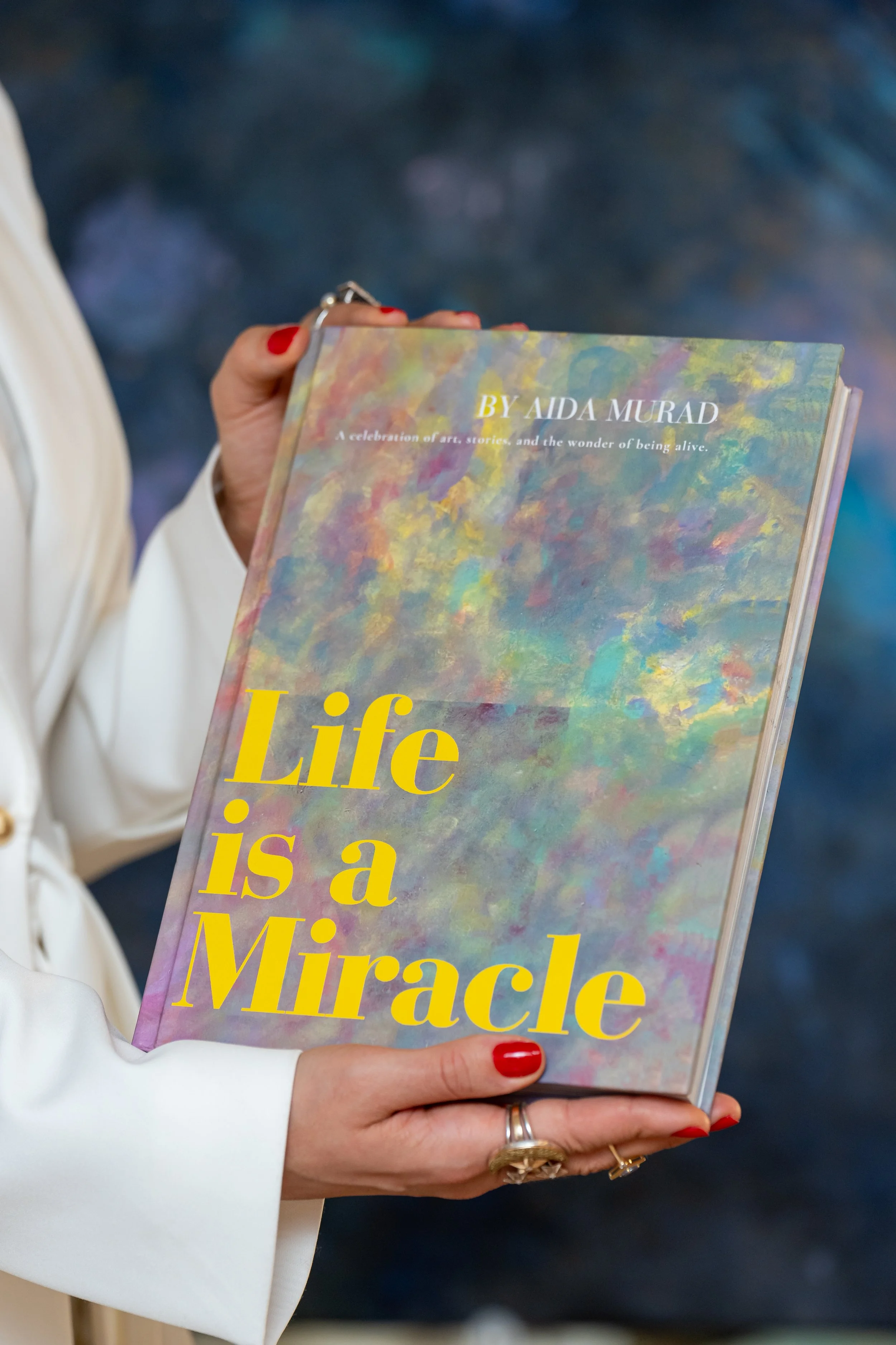 Life is A Miracle Coffee Table Art Book by Aida Murad — Life is A