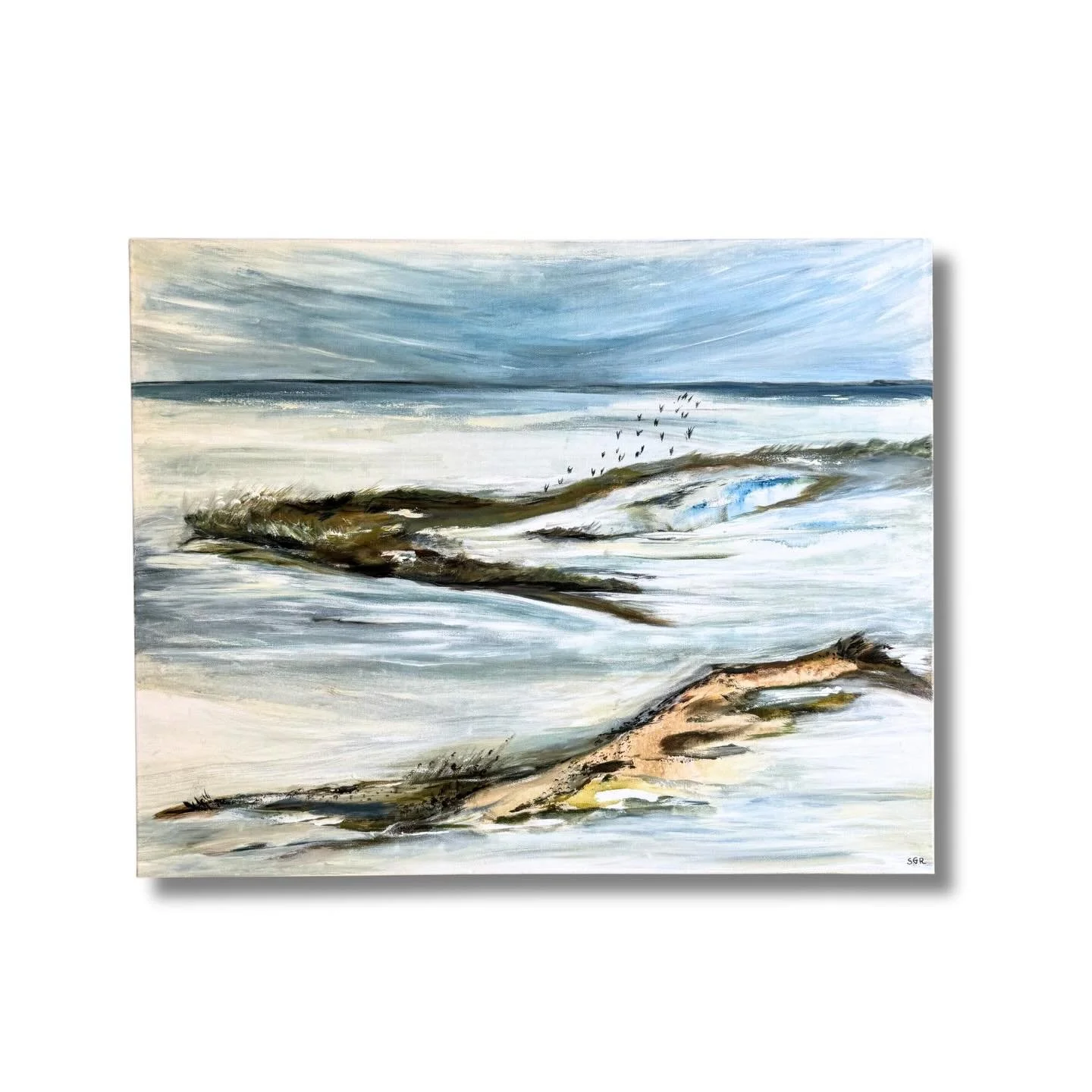 Wild Tides now available in the OFF SEASON Collection @thegreenroomat831 until March.  #wildtides #offseason #southernartist #coastalart #thegreenroom831