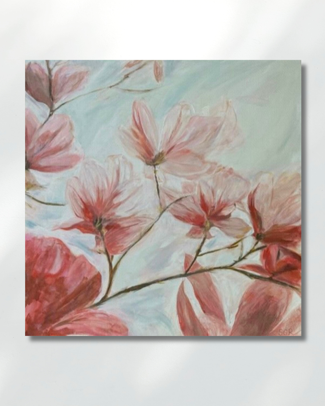 Gratitude— 30 x 30 • Acrylic on canvas • $1,100