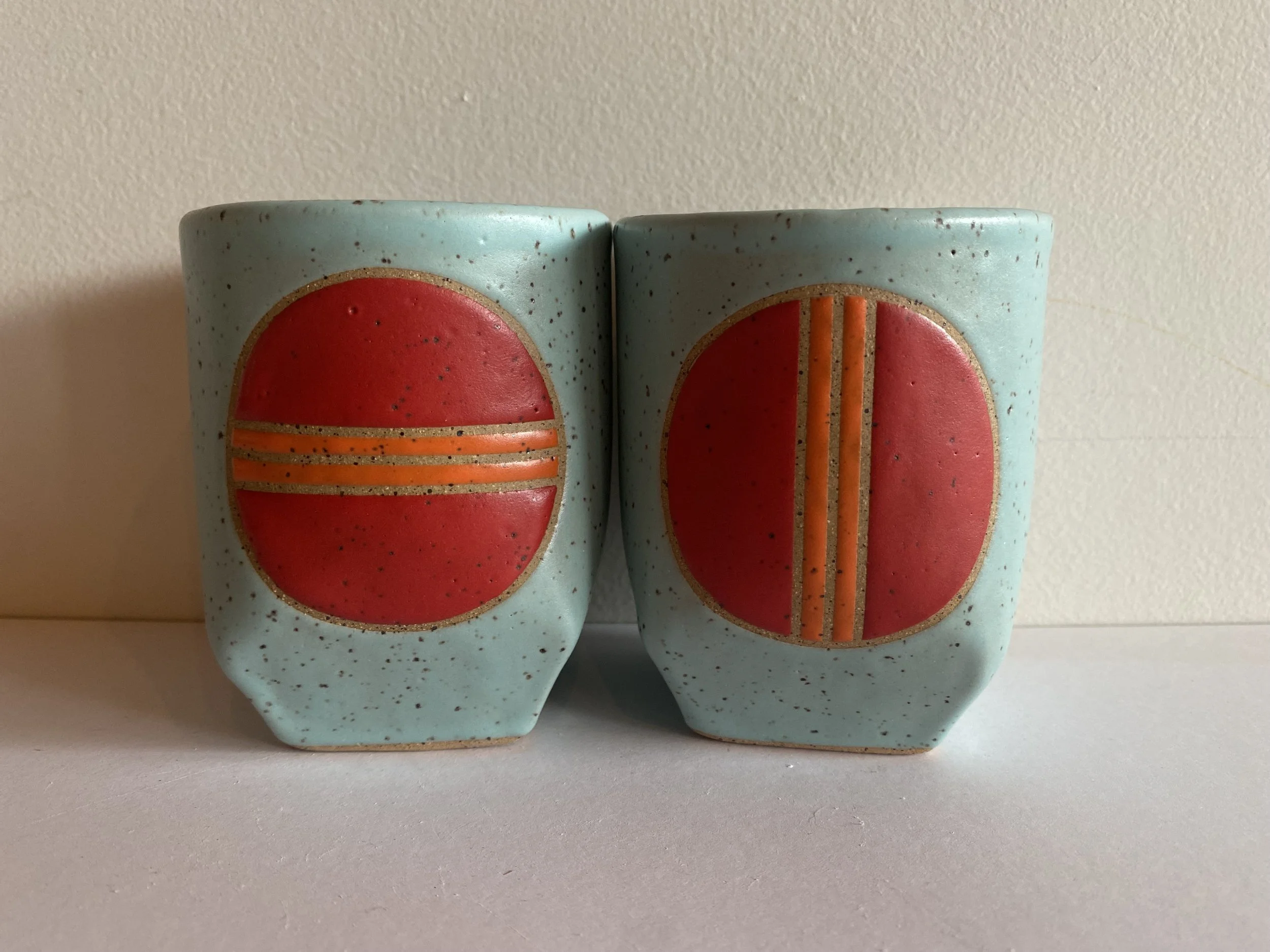 Tumbler - Circle Stripes