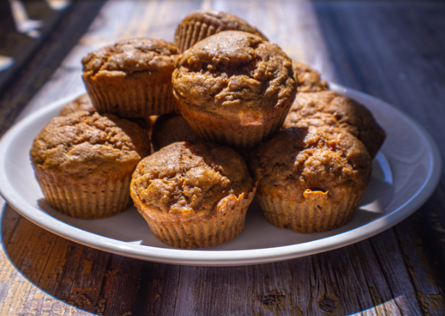 Sweet Potato Muffins (6 Count)
