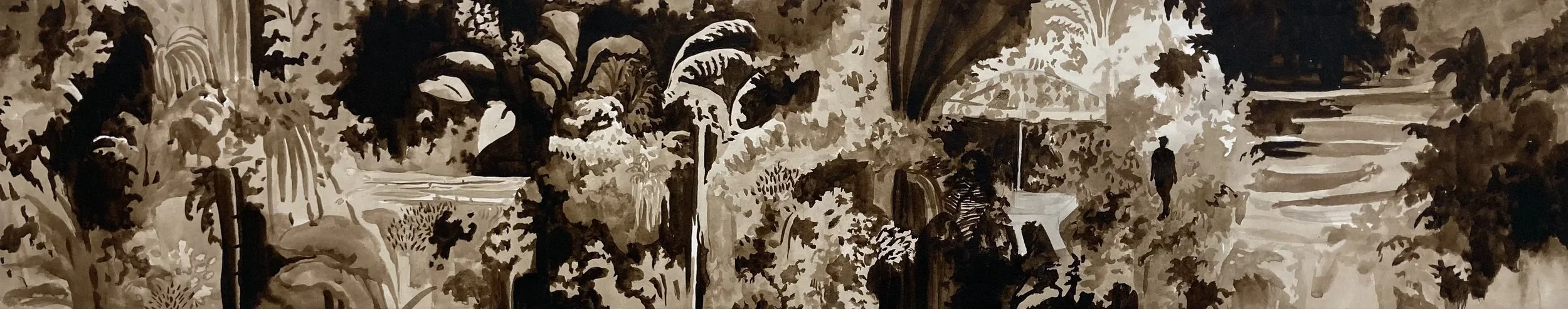 a thousand summers, ink on paper ,2019