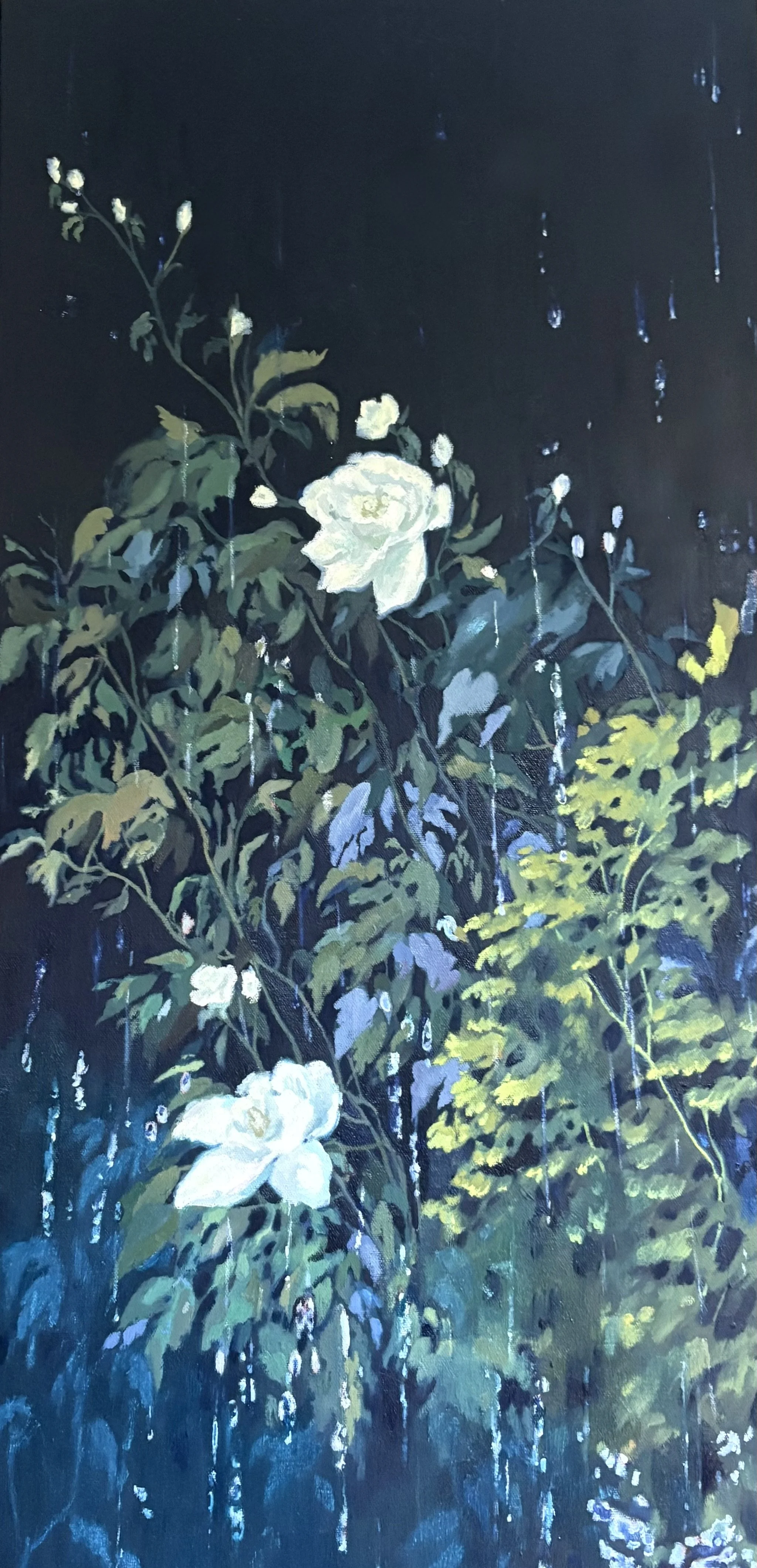 '2:00 am', oil on canvas, 18"x36", 2026