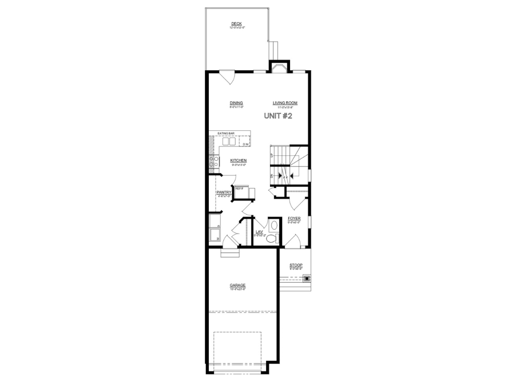 The Timber Townhouse | Unit Two — Deer Ridge Homes