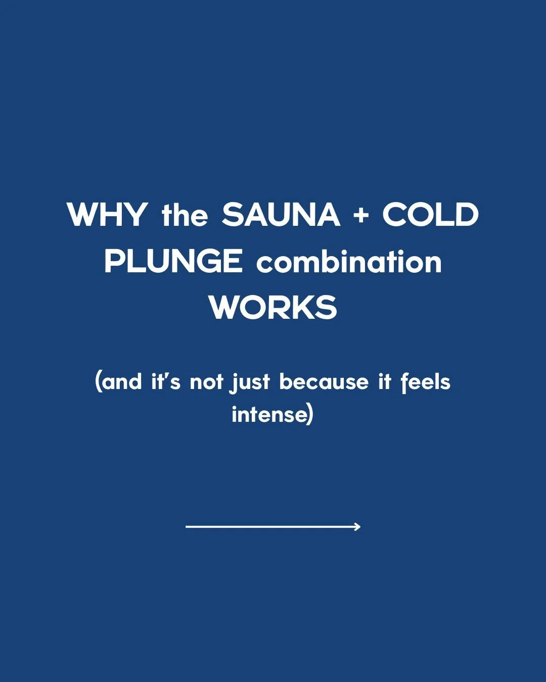 Your nervous system will thank you 🫶
Swipe for why &rarr;

Save + send to someone who needs this + come try it for yourself 

sauna tickets are at the link in our bio! we&rsquo;re posted up at @starlandyard just through the month of January! Come tr