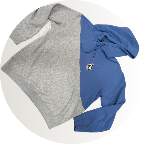 Volcom - Blue and Gray Hoody - Back.png