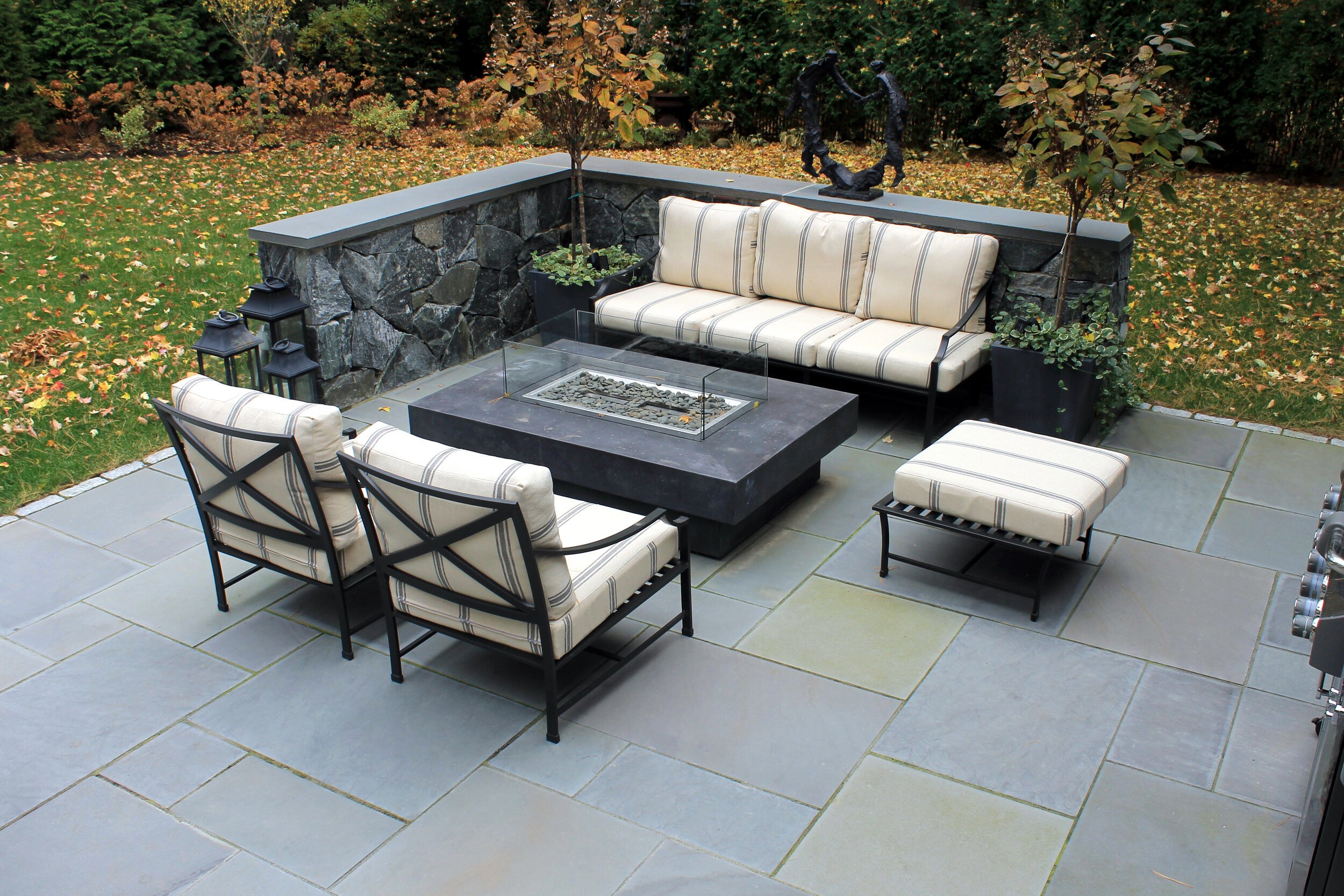 Custom-designed retaining walls in Newton, MA