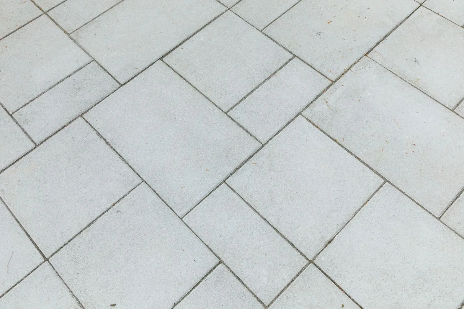 Patio paver surface detail showing layout and spacing in Lexington, MA