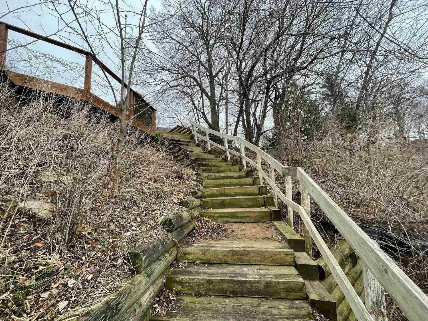 Stabilized lakefront with custom drainage system in Madison, WI