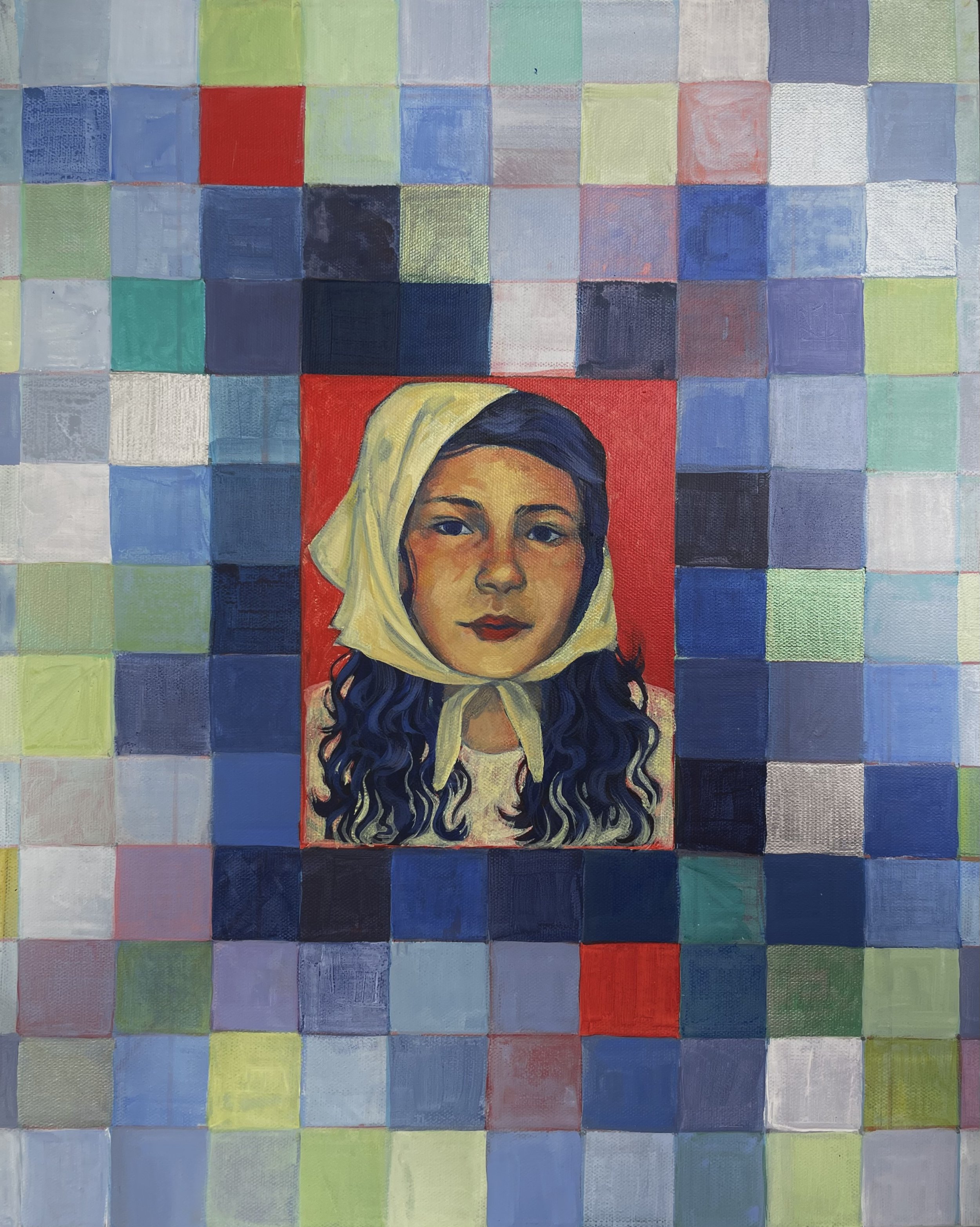 SQUARE GIRL Print