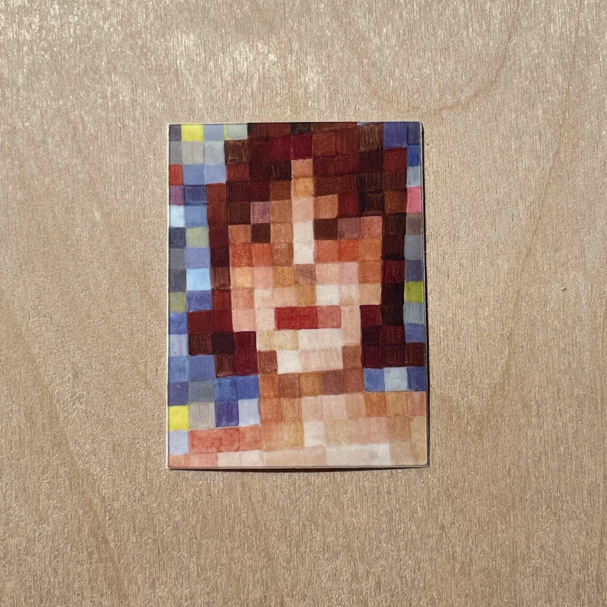 Pixel Face Sticker