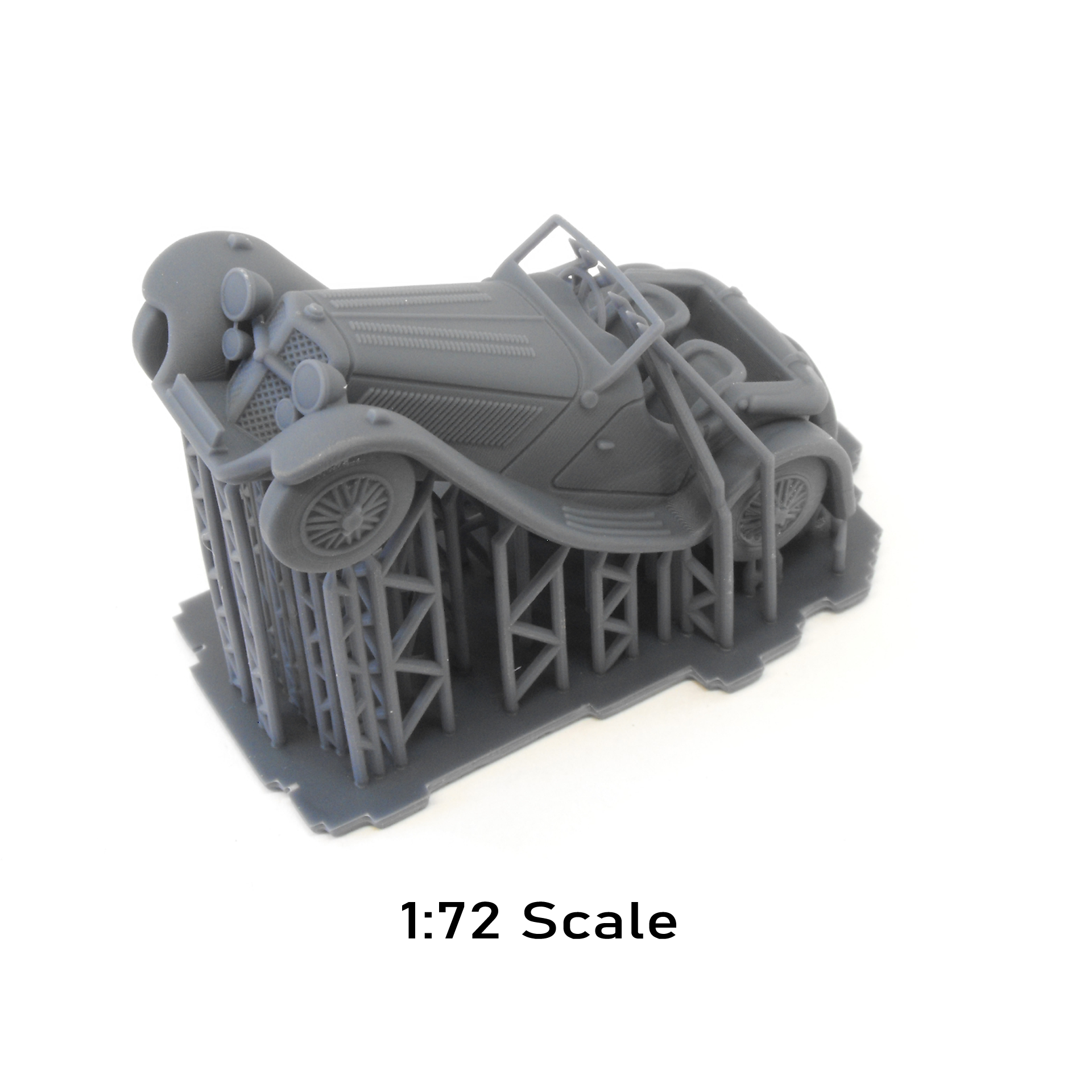 WW2 RAF Tower Nissen Hut With Oil Drums & Pilot Dispersal Hut – 1/72 Scale Scenery