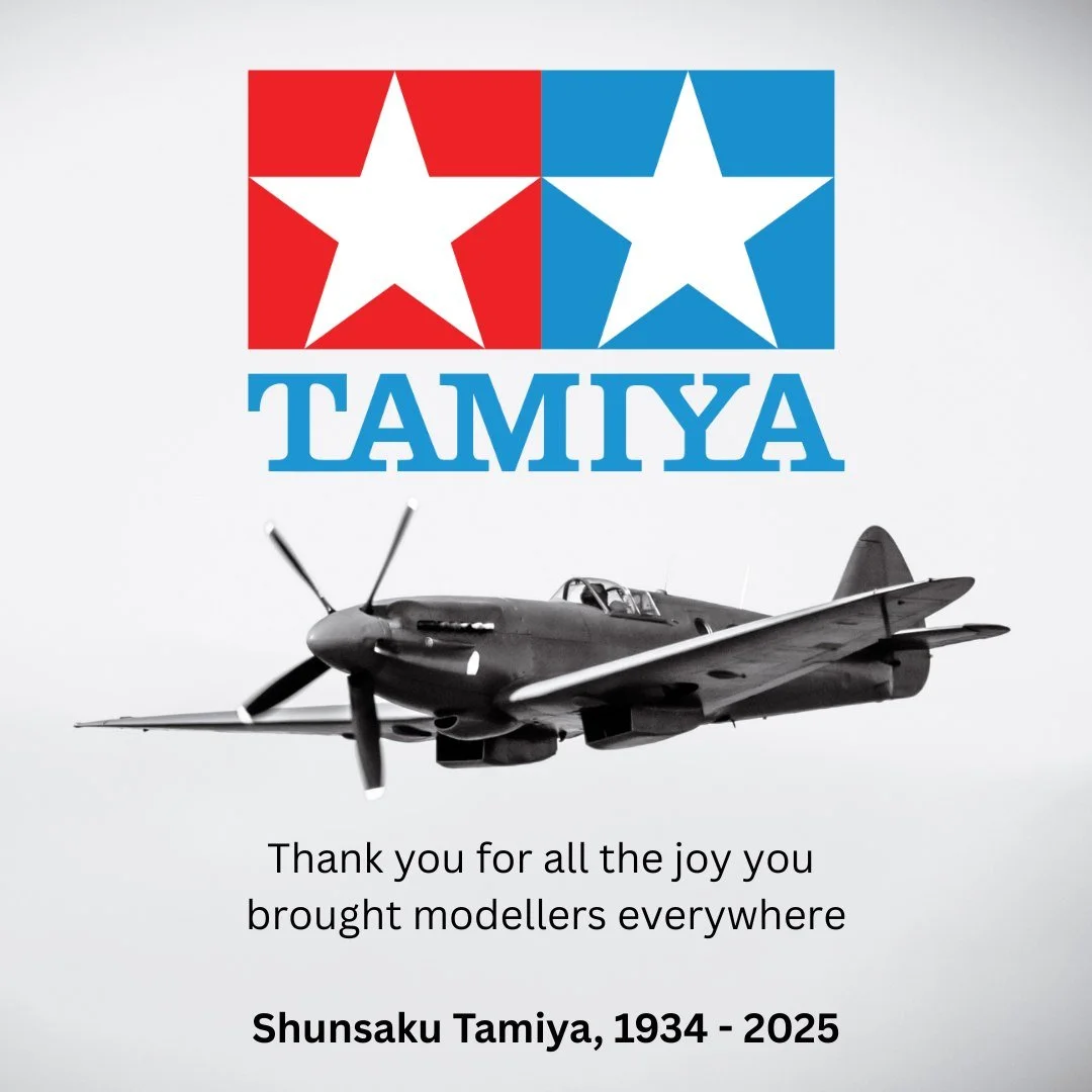We are saddened by the passing of Shunsaku Tamiya. He lead a company that was always at the very cutting edge of not only the production of model kits and RC models, but the experience of being a scale modeller. Tamiya has always been one of the comp