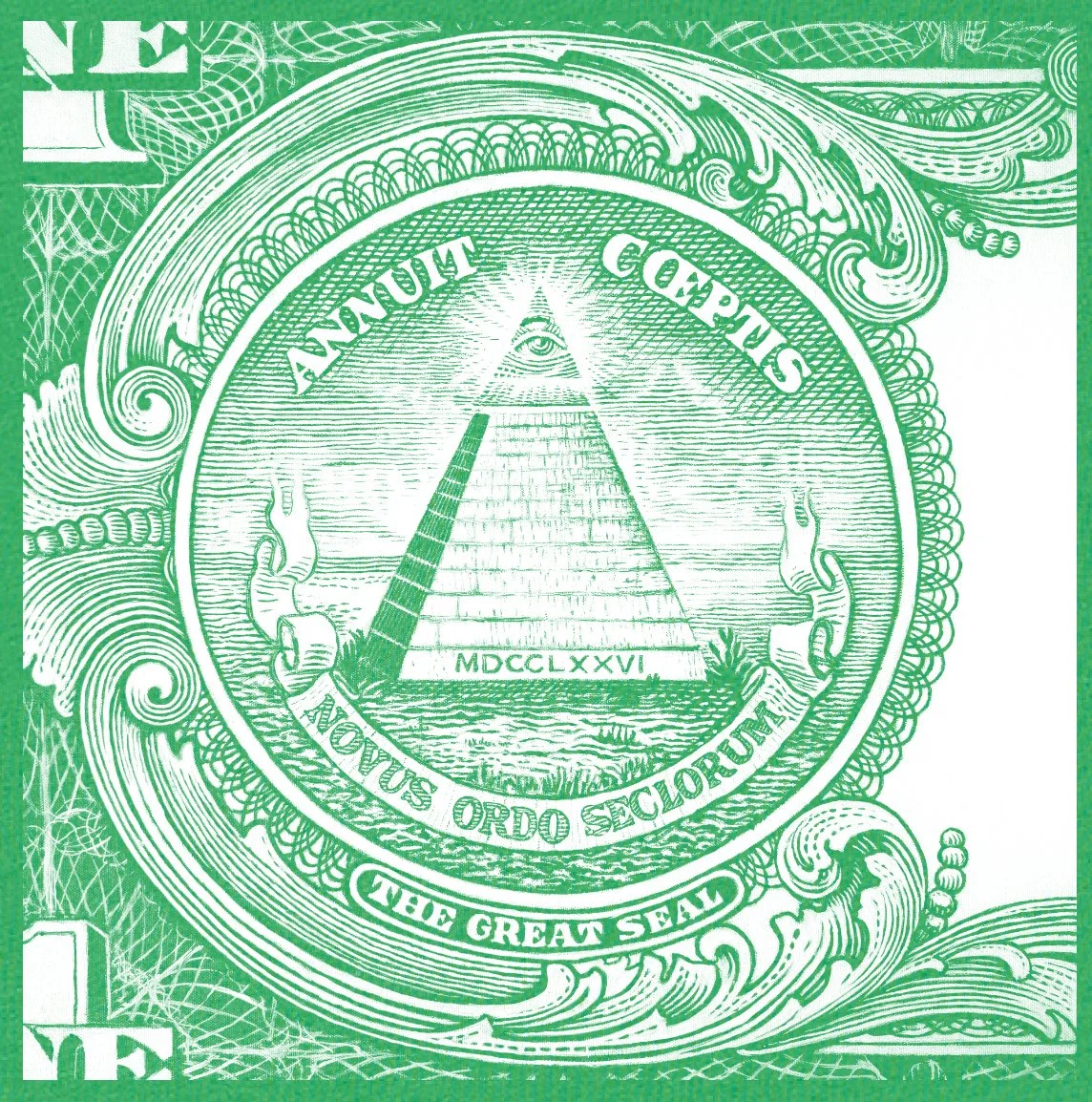 "Great Seal, Pyramid" T-shirt