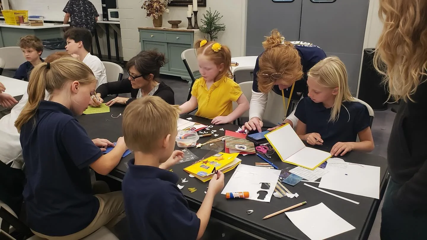 Veterans Day Prep
Honoring those who served. Our students are preparing cards and prayers for veterans in our community. Thank you for your service. #VeteransDay #Gratitude