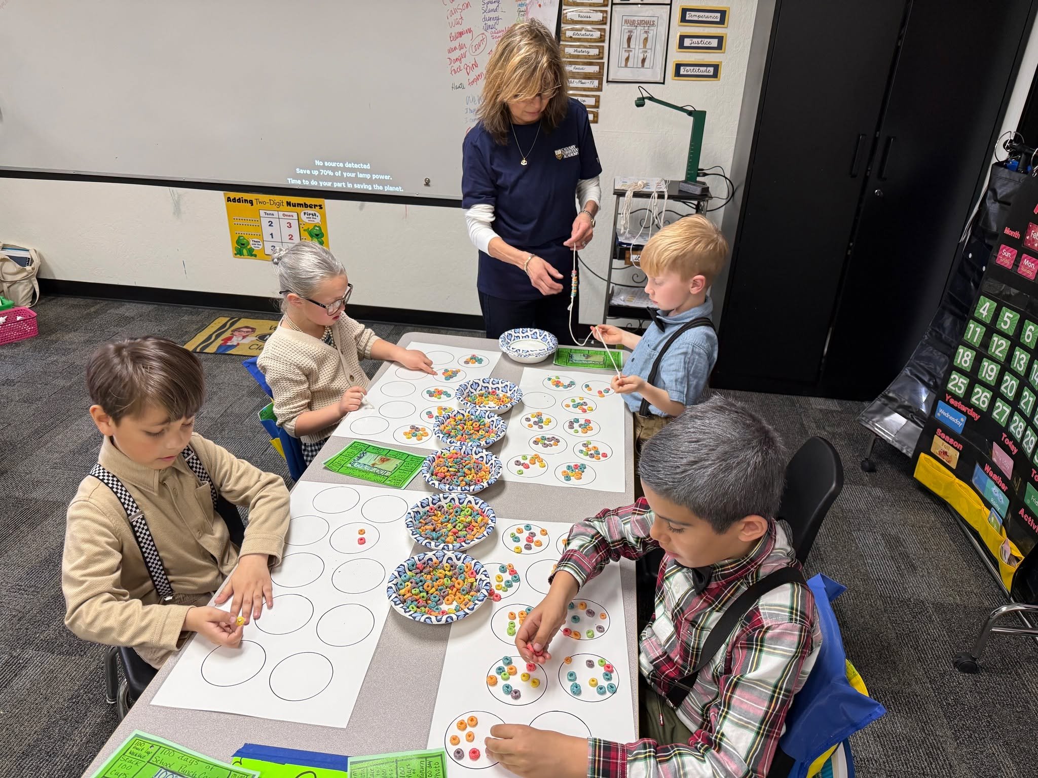 CCA just celebrated it's 100th day of school!  100 days of learning. 100 days of laughter. 100 days of growing together. 💯💯💯

Last week our students dressed like 100-year-olds and celebrated with activities all centered around the number 100, incl