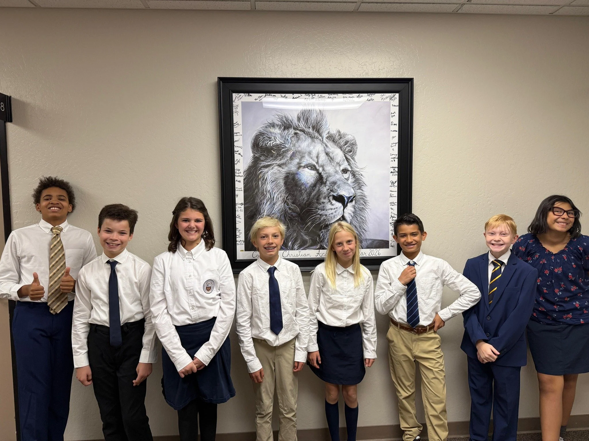Dressed to impress 👔🎀

Yesterday was our first Formal Day at Calvary Christian Academy! Some occasions call for dressing up, and learning to look sharp and carry yourself well is a life skill we're practicing all year long.

We'll compare these pho