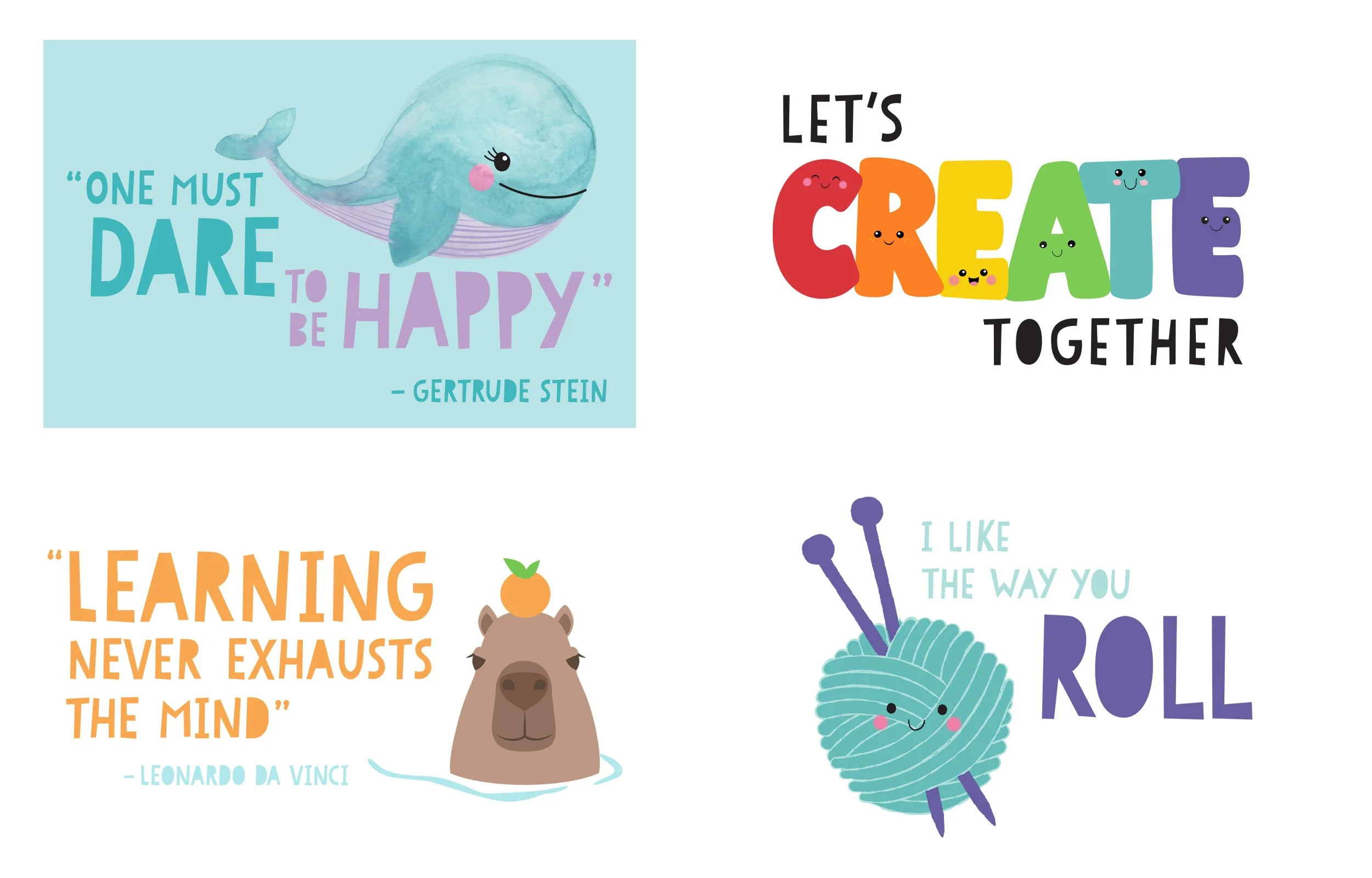 illustrated quotes