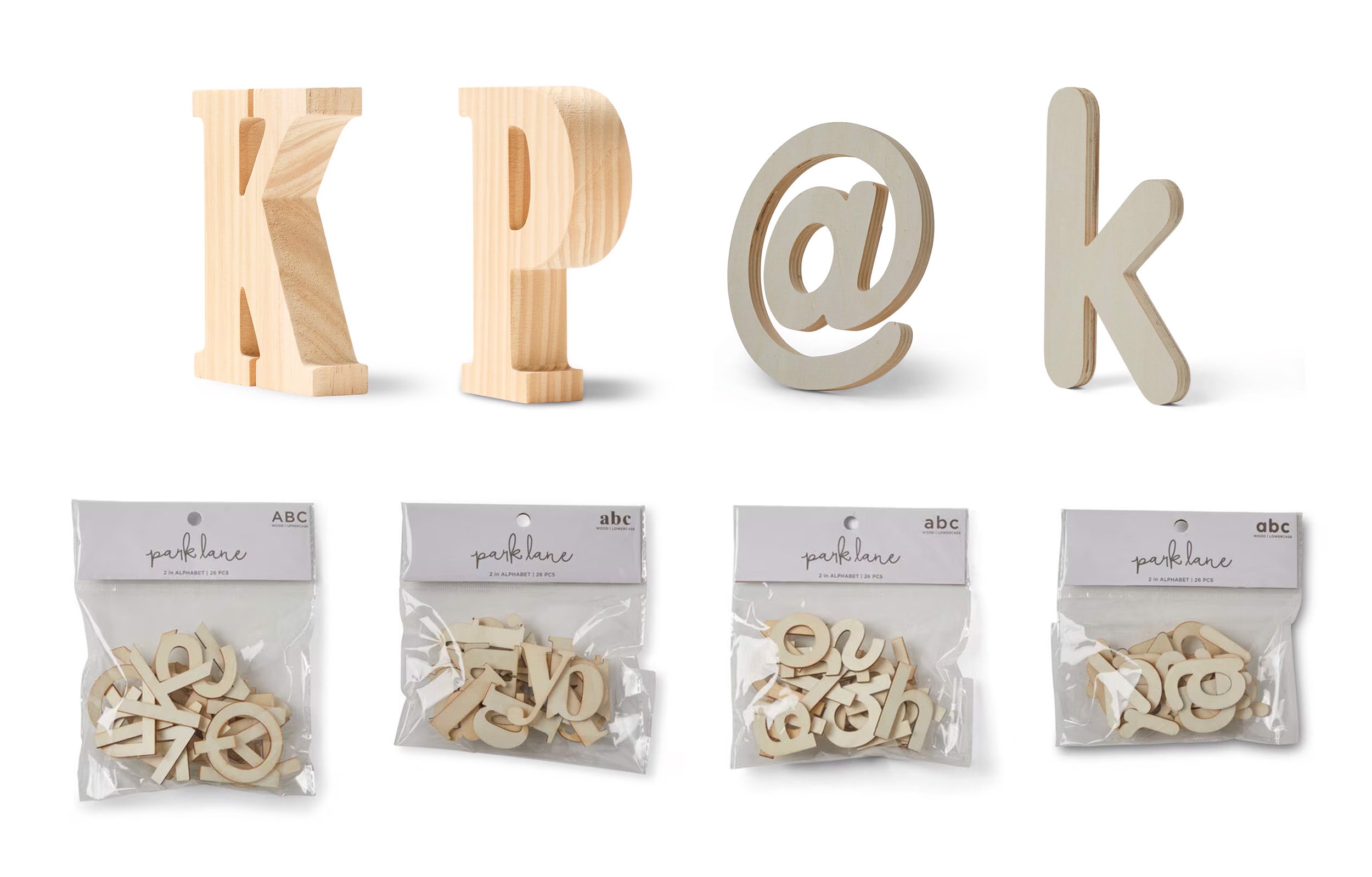 craft product
letters and numbers