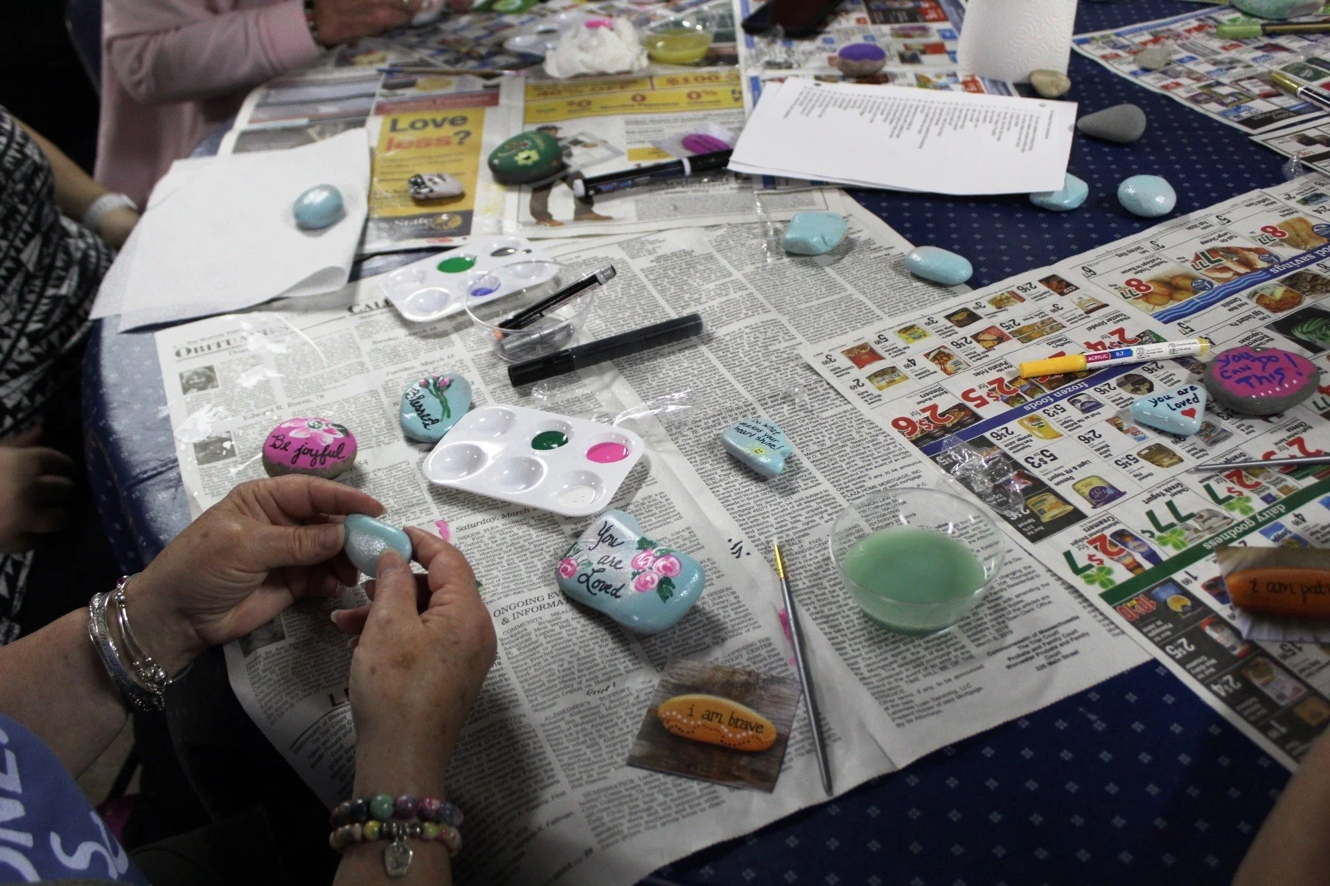 Making Kindess Rocks