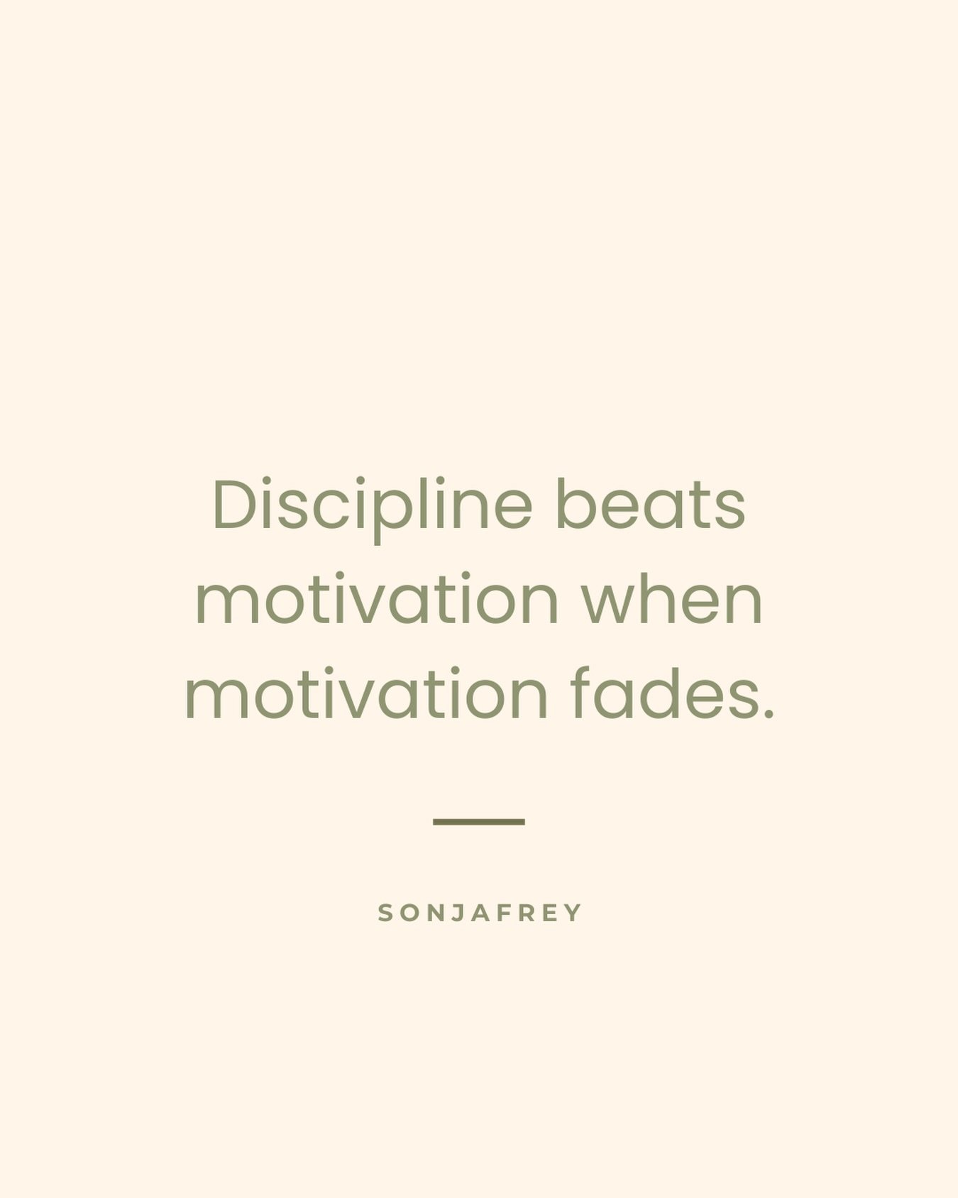 Some days you won&rsquo;t feel inspired&mdash;and that&rsquo;s okay. Discipline is what keeps the dream alive. Stay committed. 🔥

#Discipline #StayCommitted #NoExcuses #MotivationDaily #SuccessMindset