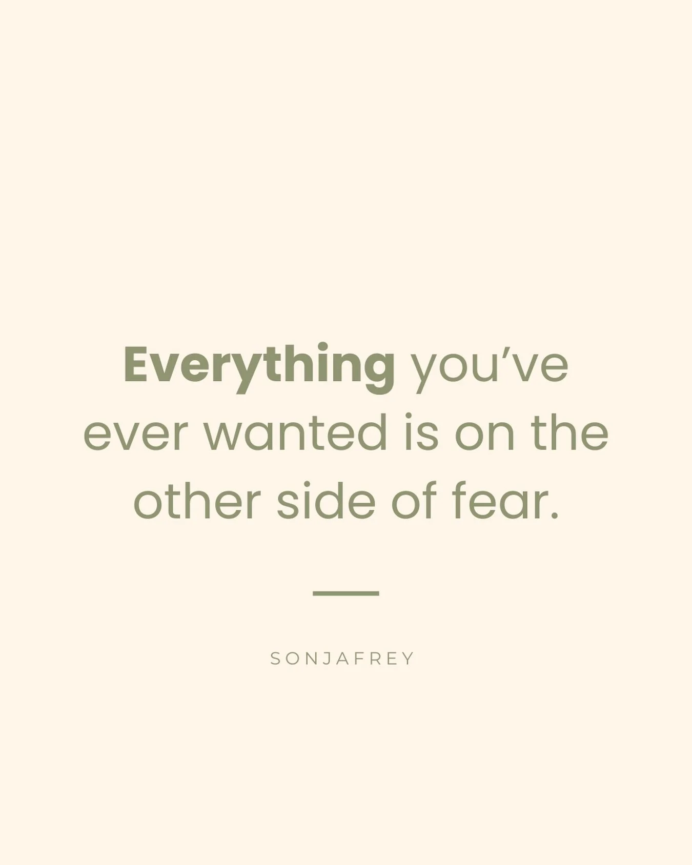 If it makes you a little nervous, you&rsquo;re probably headed in the right direction. Do it scared. 🦁

#motivatin #quote #NoFear #GrowthMindset #TakeTheLeap