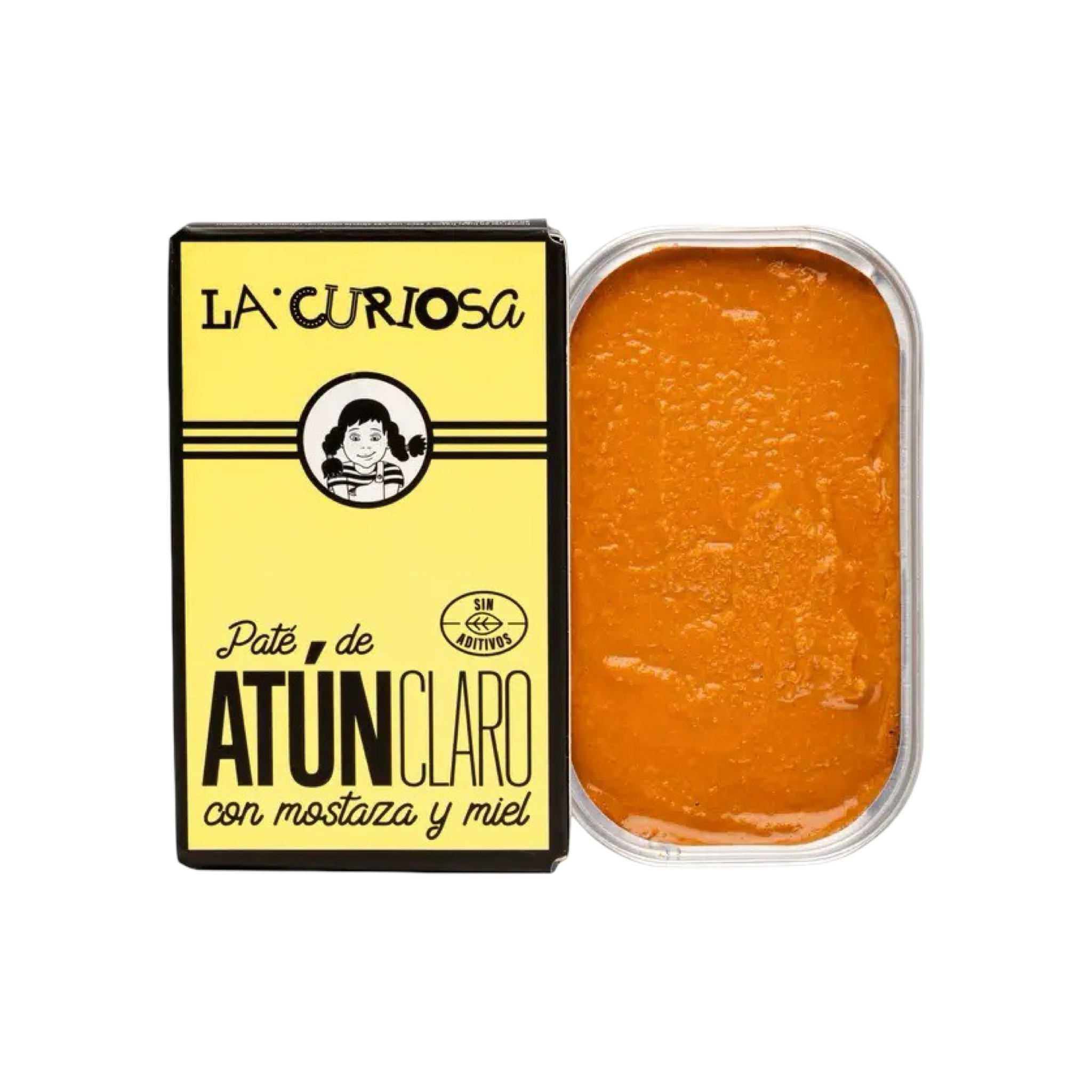 La Curiosa Yellowfin Tuna Paté with Mustard + Honey – Spanish Gourmet Spread