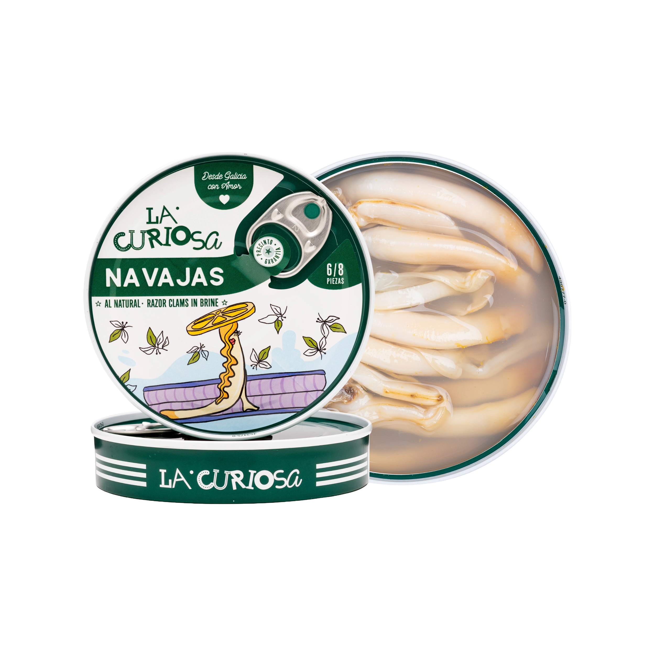 La Curiosa Razor Clams in Brine