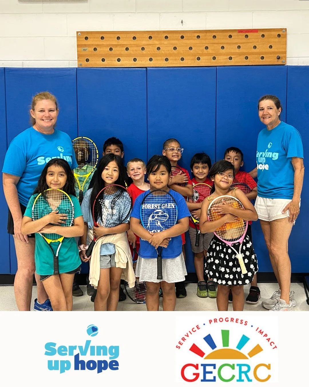 Serving Up Hope just completed six amazing weeks of tennis and enrichment programming with the Glen Ellyn Children&rsquo;s Resource Center, in Glen Ellyn, Illinois, and we couldn&rsquo;t be more proud of what these students accomplished &mdash; both 