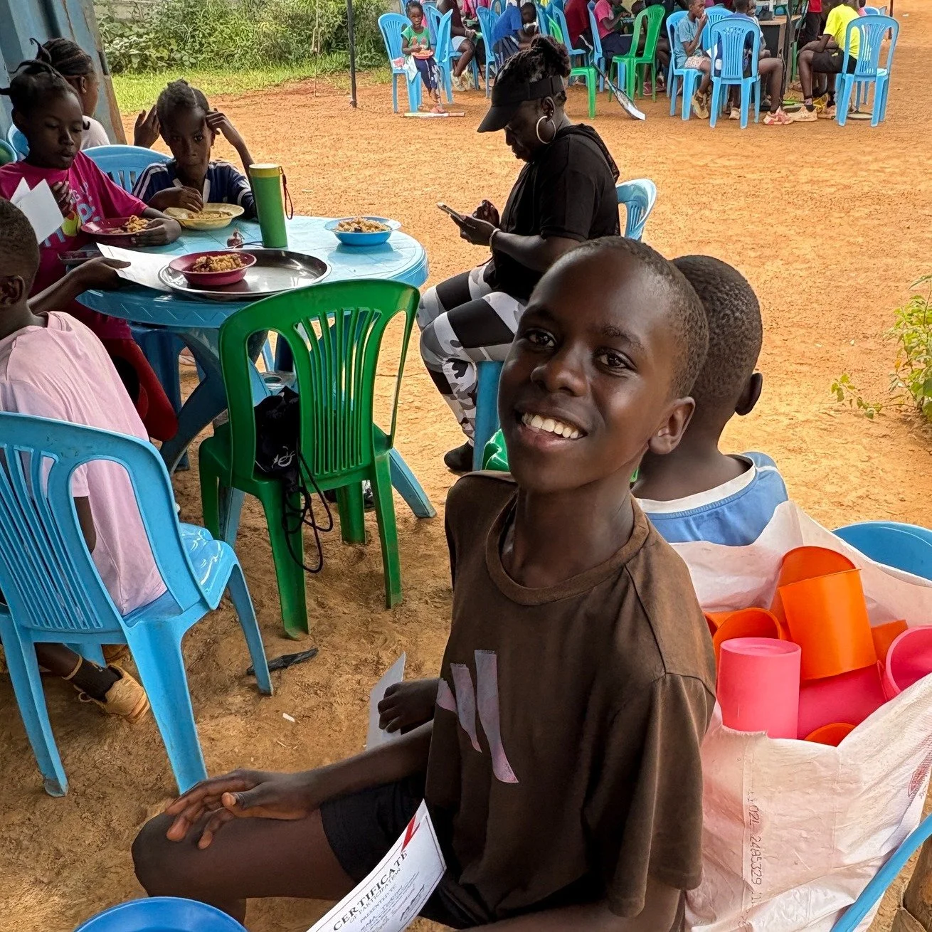 Oct. 16 is #WorldFoodDay! At Serving Up Hope, we are committed to ensuring that our players in Uganda are powered with healthy food to give them the energy they need to work hard on the tennis courts each day!